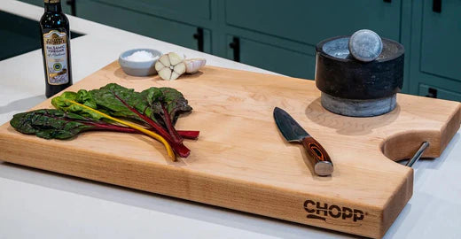 Chefs knife lifestyle image