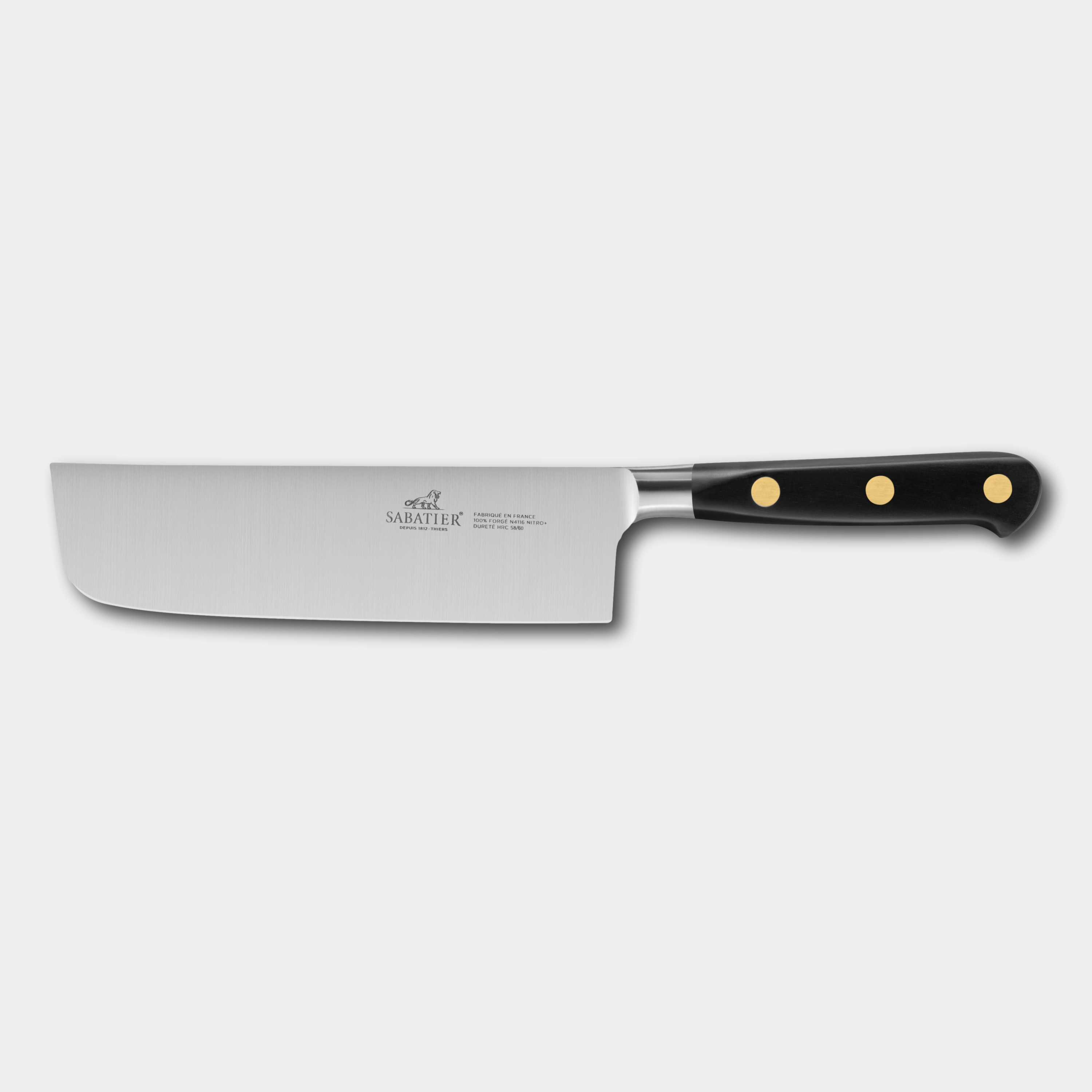 Lion Sabatier Ideal Brass 17cm Nakiri Knife
