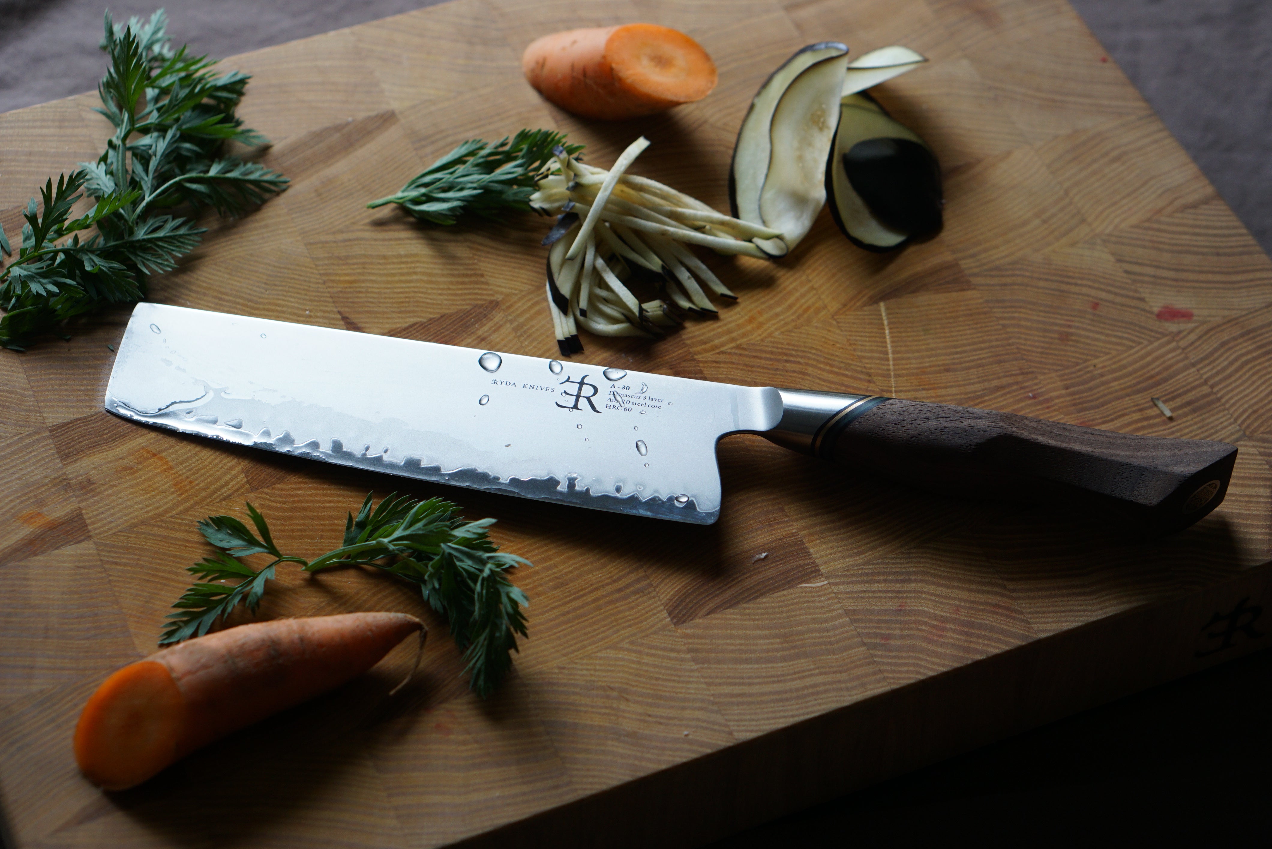 Ryda A30 Nakiri Knife 18cm