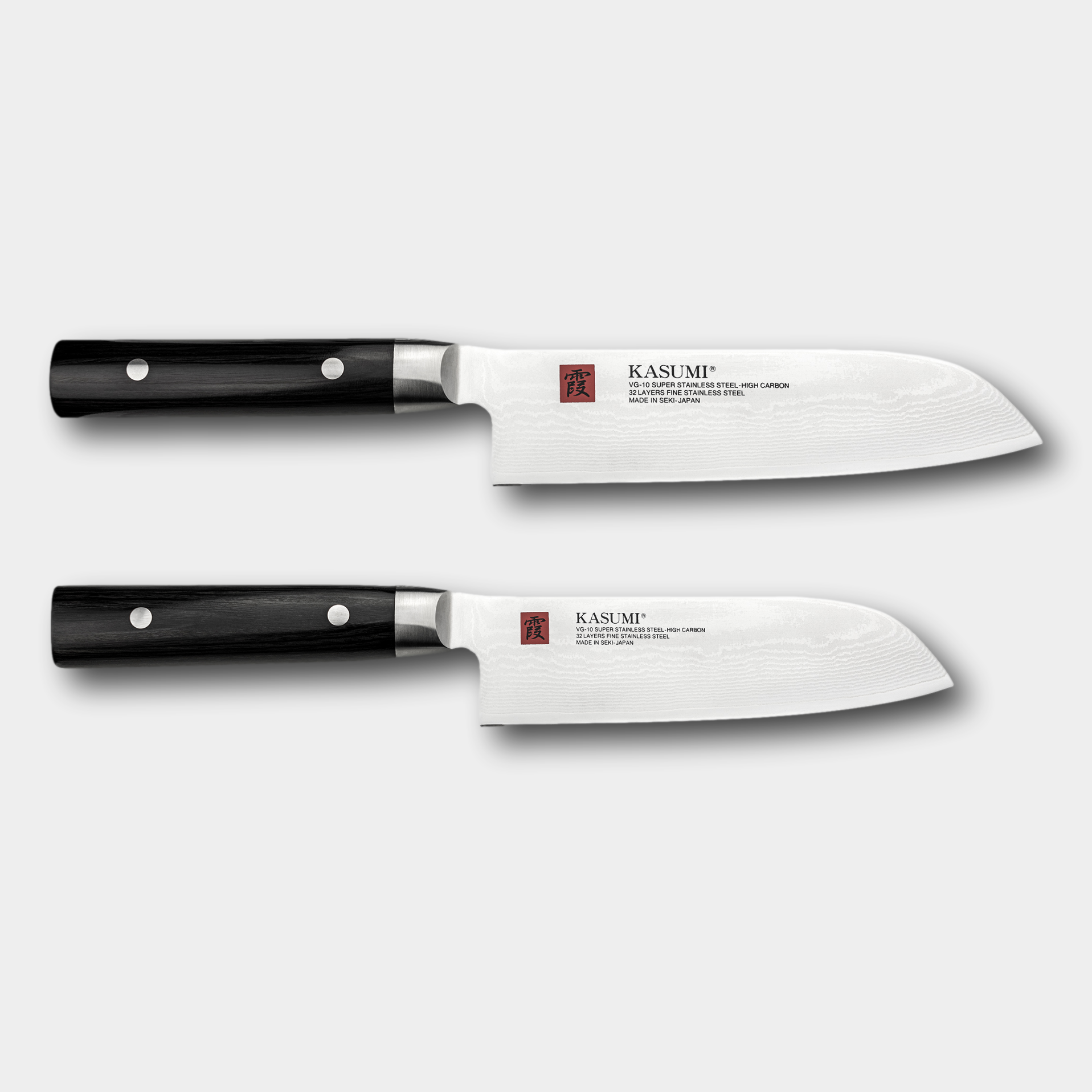 Kasumi 2 Piece Santoku Set