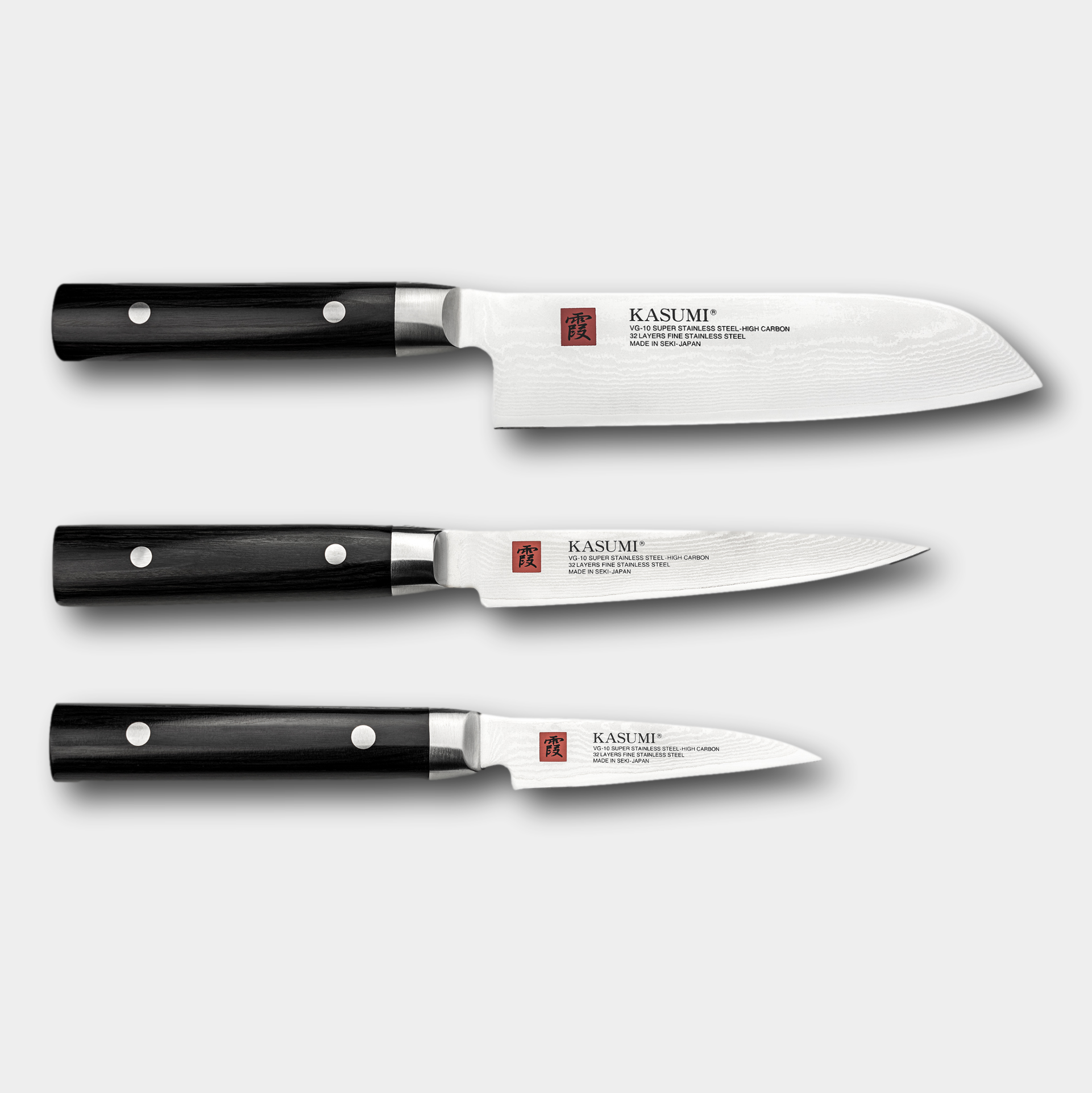 Kasumi 3 Piece Knife Set
