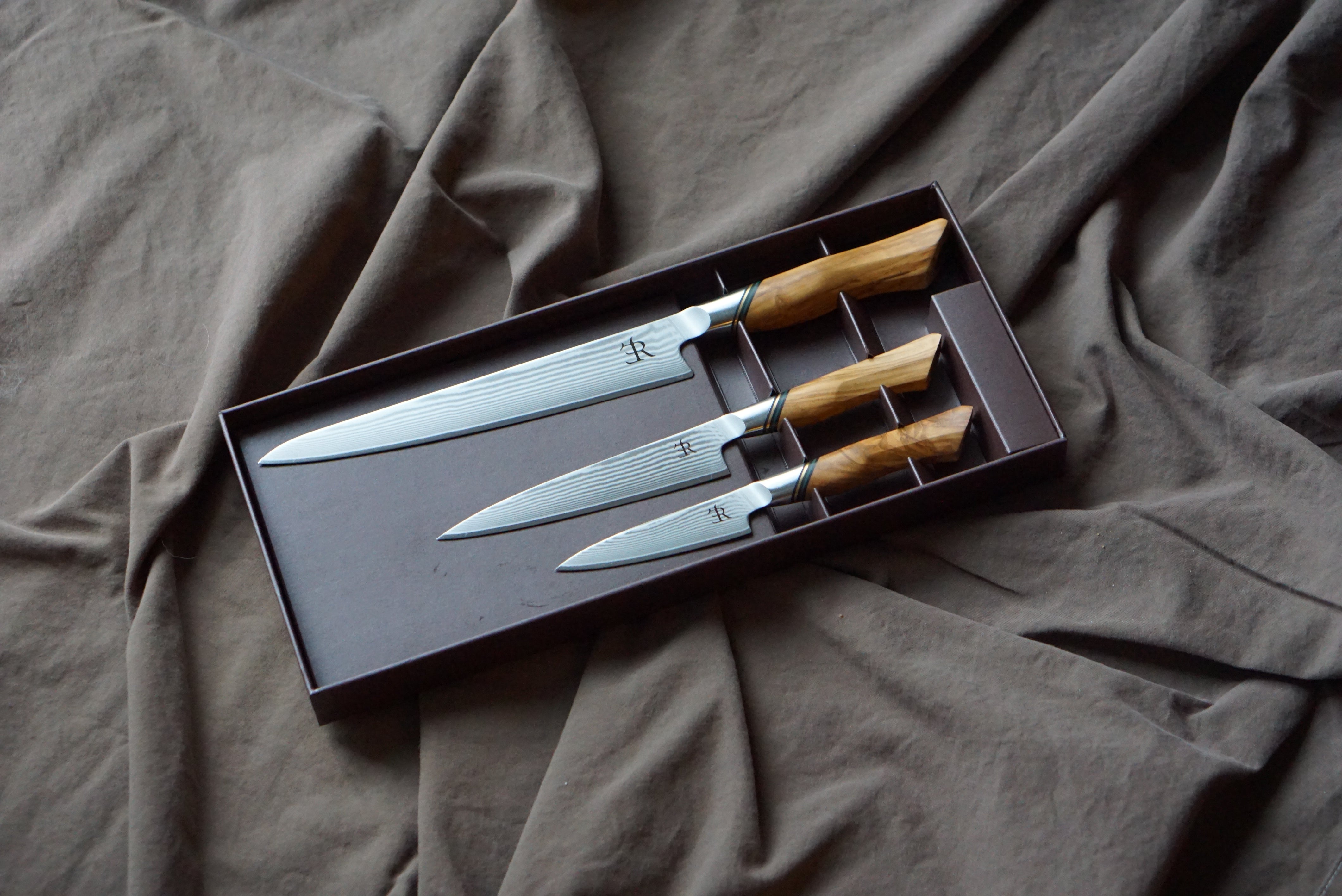 Ryda A73 3 Piece Set - Carving, Utility, Paring