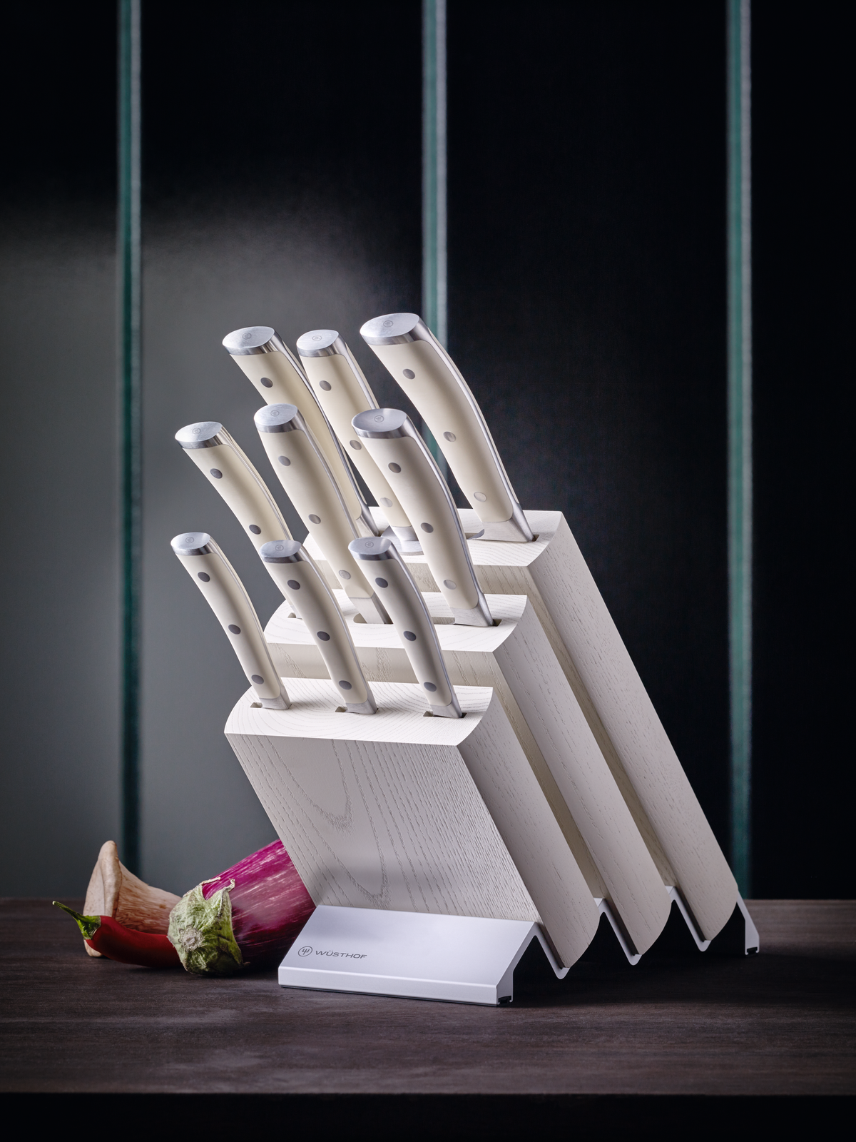 Wusthof Classic Ikon Creme 10 Piece Block Set - SPECIAL OFFER