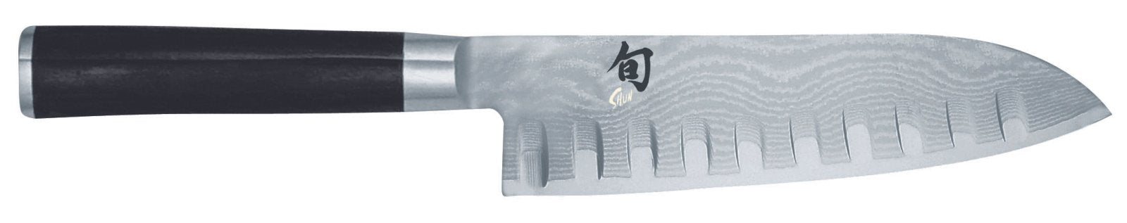 KAI Shun 18cm Scalloped Santoku Knife - KAI-DM-0718 - The Cotswold Knife Company