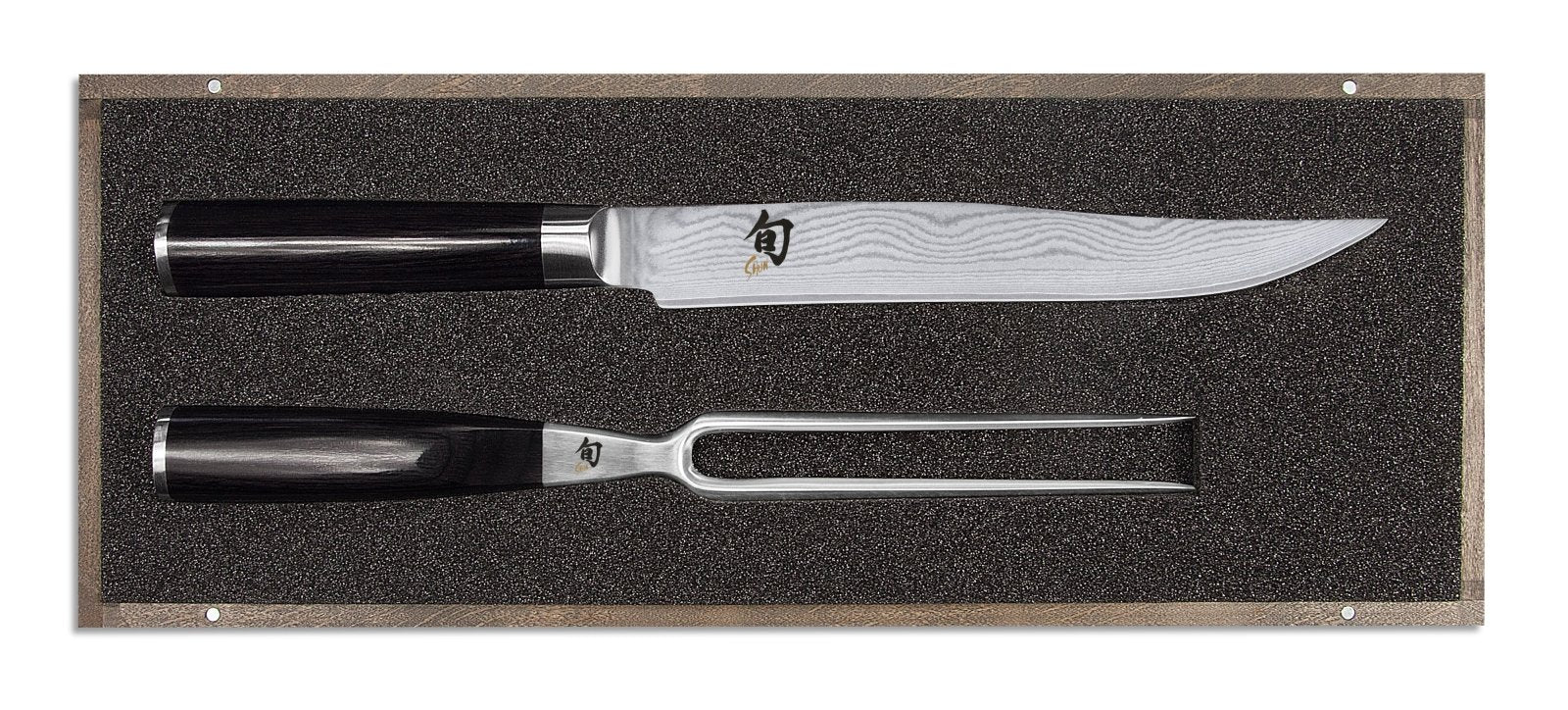 KAI Shun 2 Piece Carving Set - KAI-DMS-200 - The Cotswold Knife Company