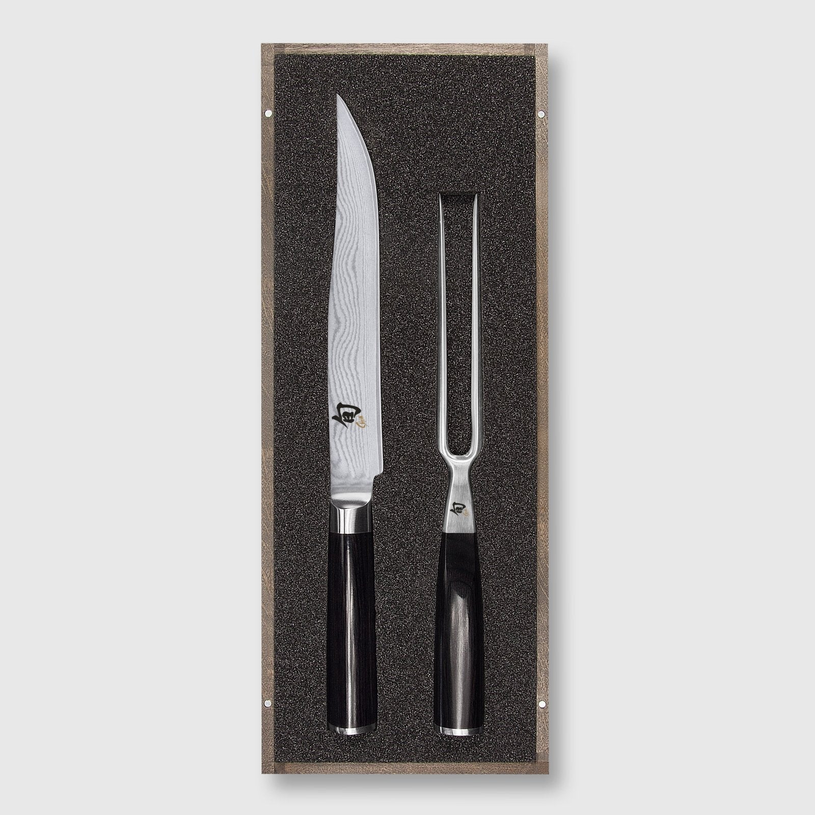 KAI Shun 2 Piece Carving Set - KAI-DMS-200 - The Cotswold Knife Company