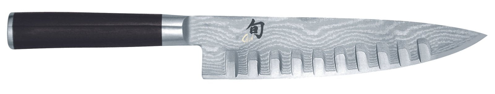 KAI Shun 20cm Scalloped Chefs Knife - KAI-DM-0719 - The Cotswold Knife Company