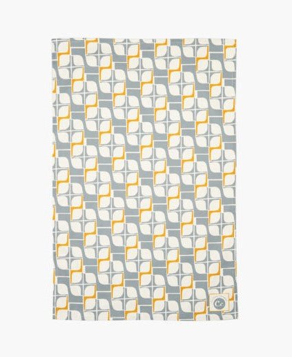 Stanton Geo Tea Towel - geotowel - The Cotswold Knife Company