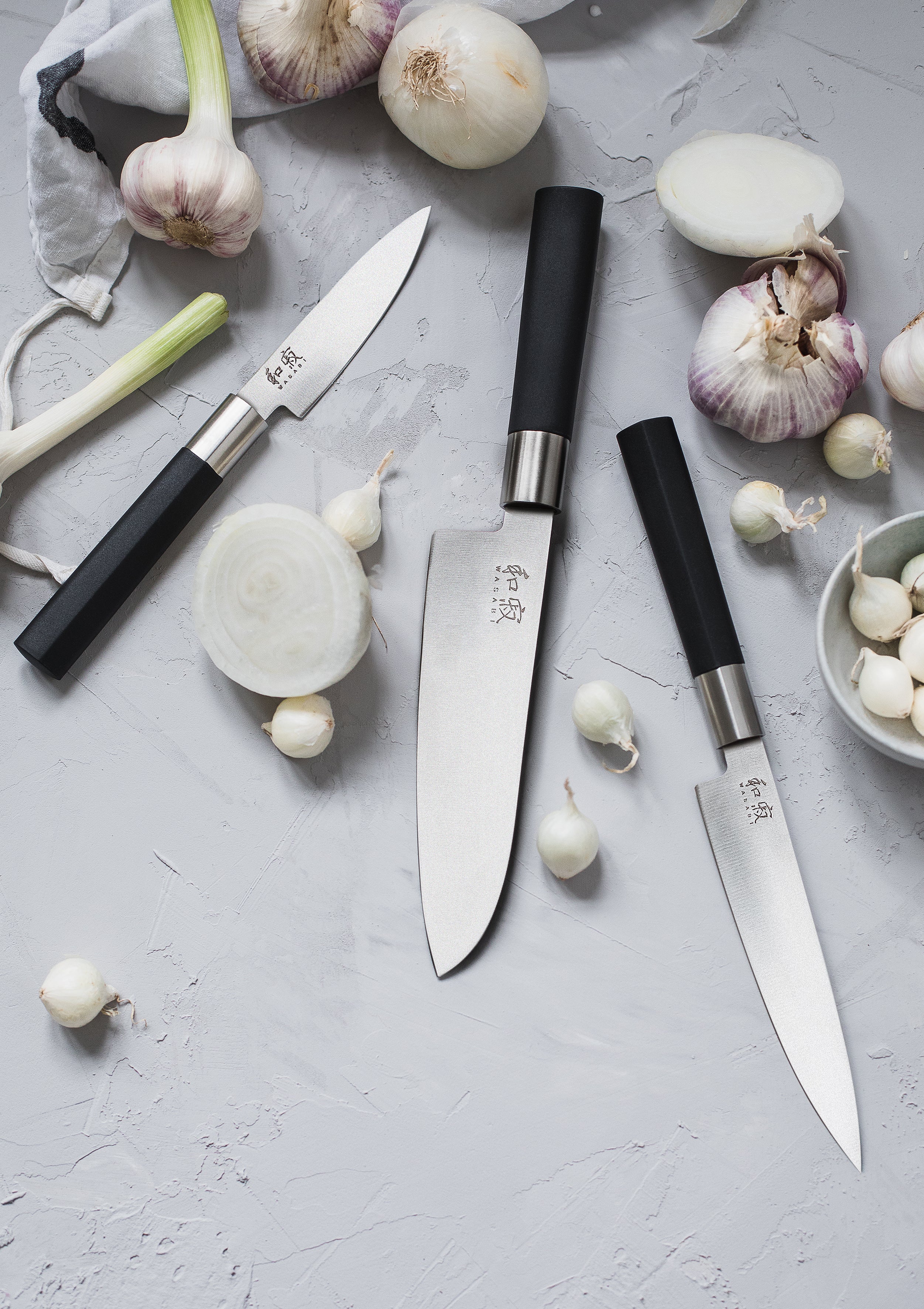 Kai Wasabi Knives | Affordable Japanese Kitchen Knives – The Cotswold ...
