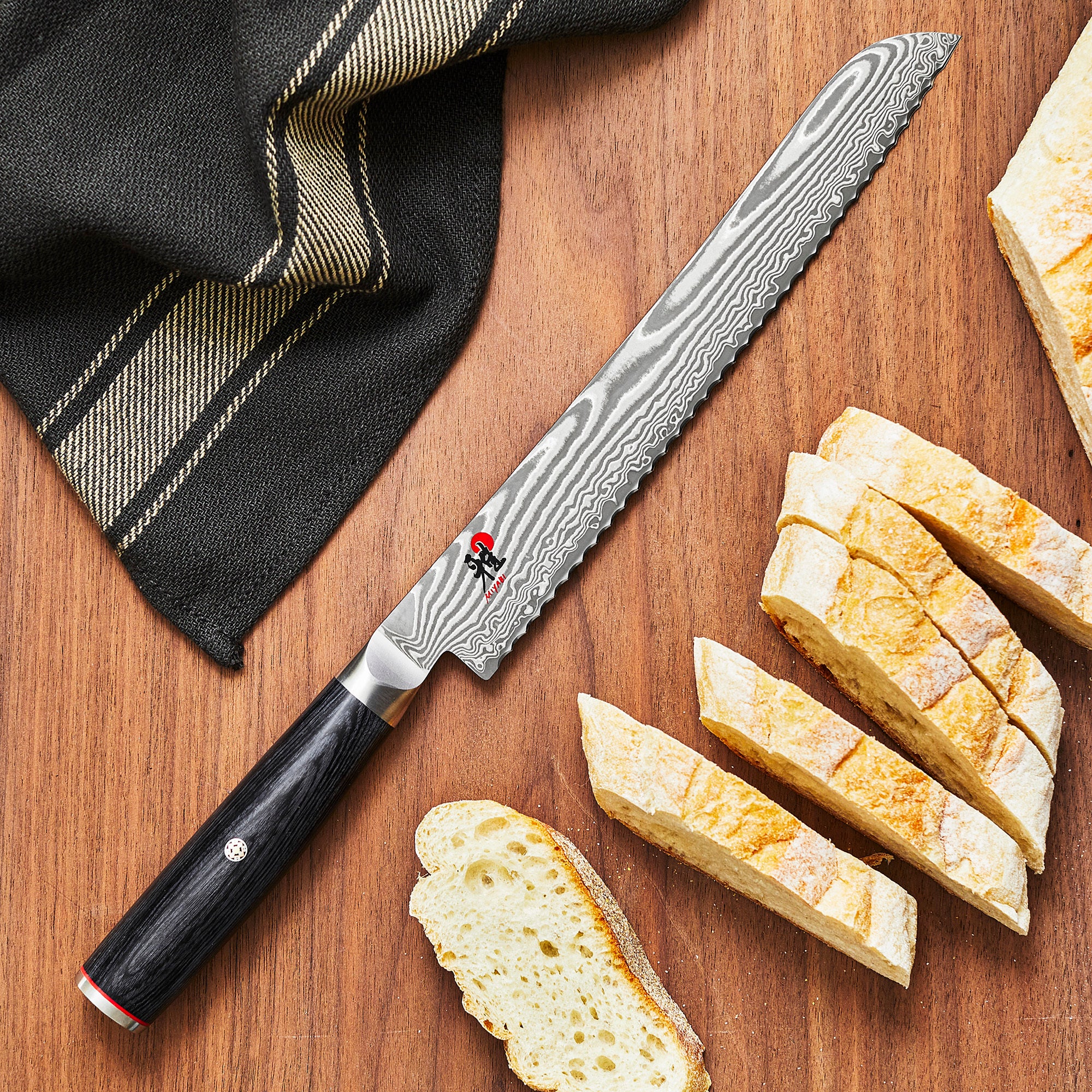 MIYABI 5000FCD 24cm Bread Knife