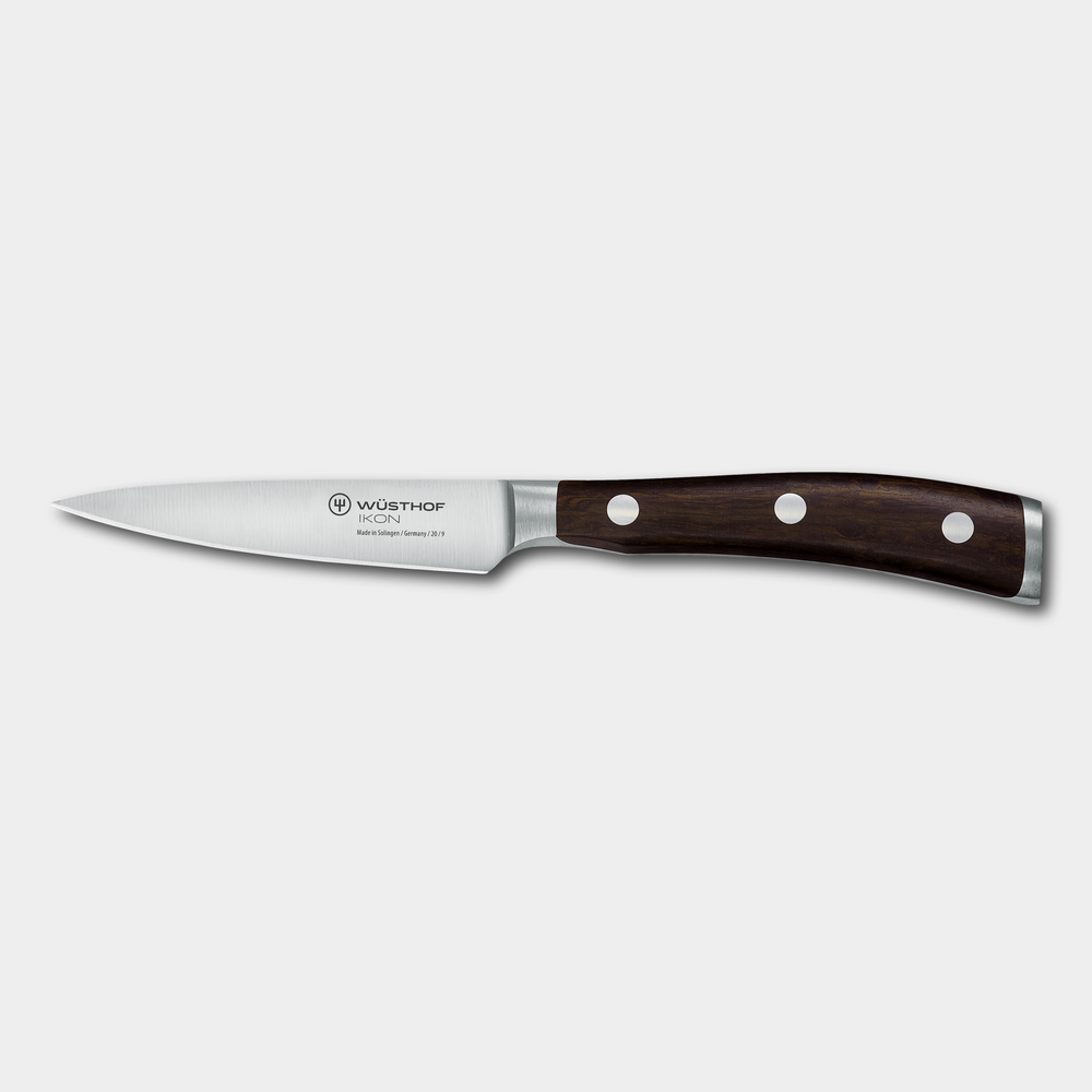 Precision Wusthof IKON Paring Knife 9cm The Cotswold Knife Company