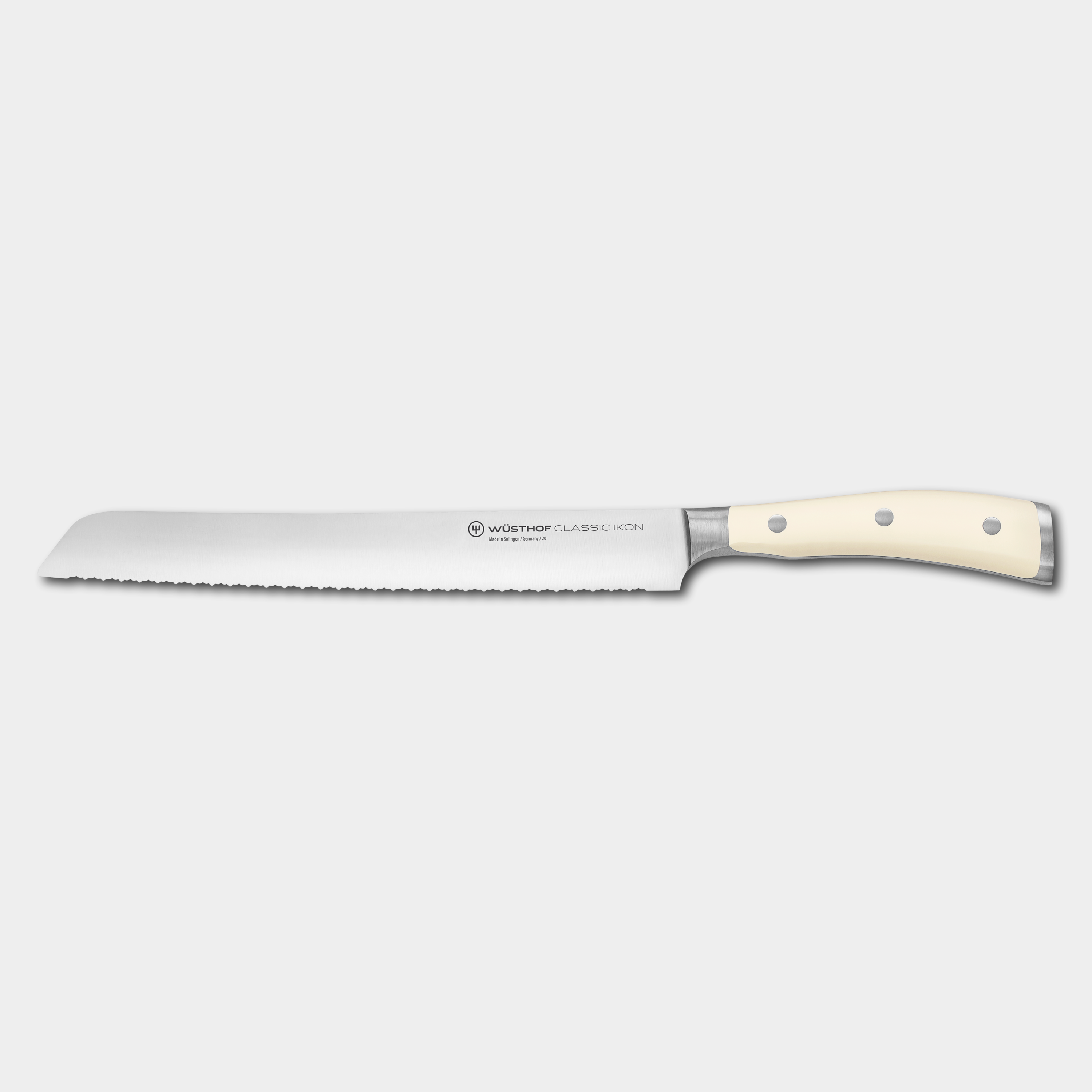 Wusthof Classic IKON Crème 23cm Double Serrated Bread Knife