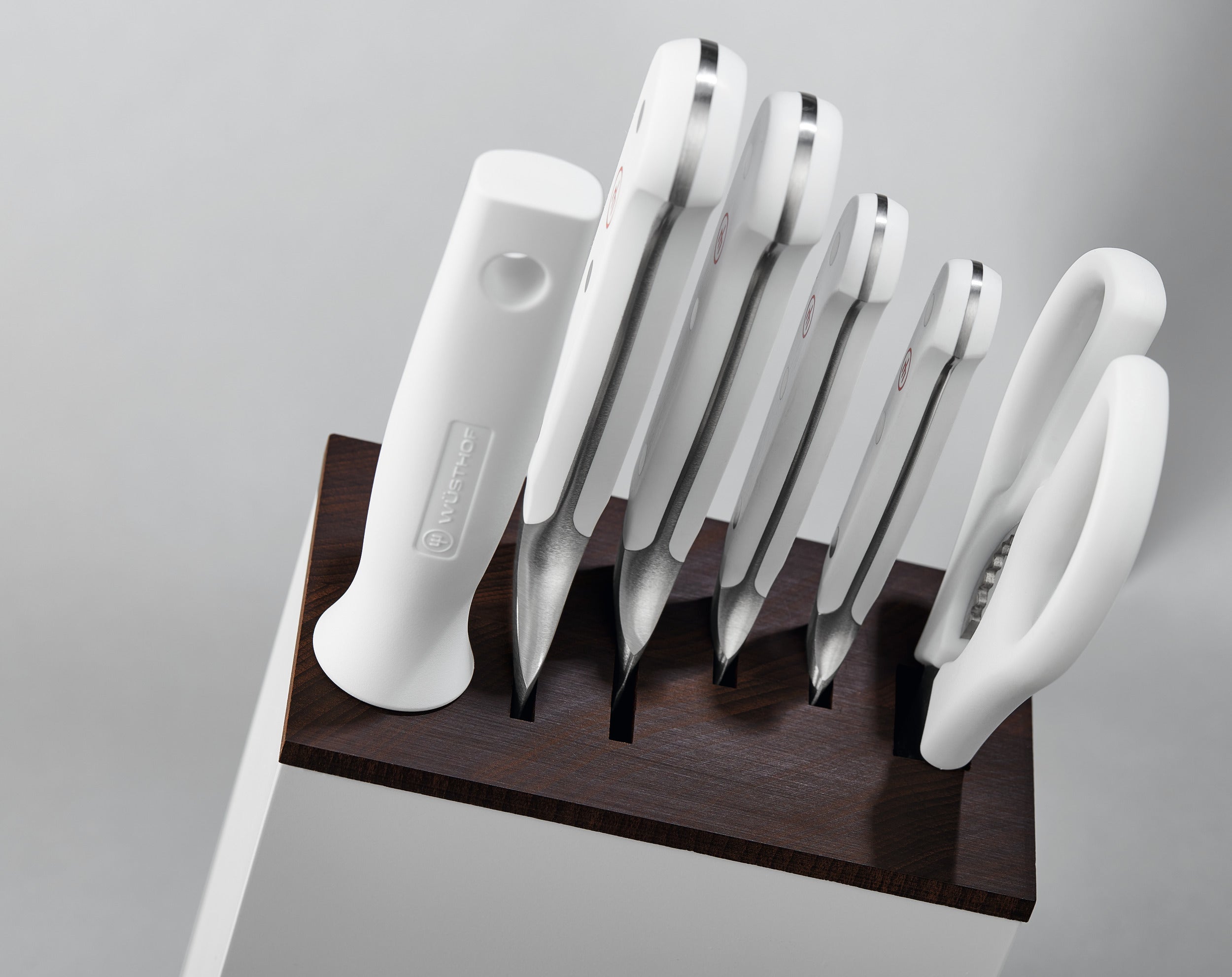 Wusthof Classic White 6 Piece Knife Block Set