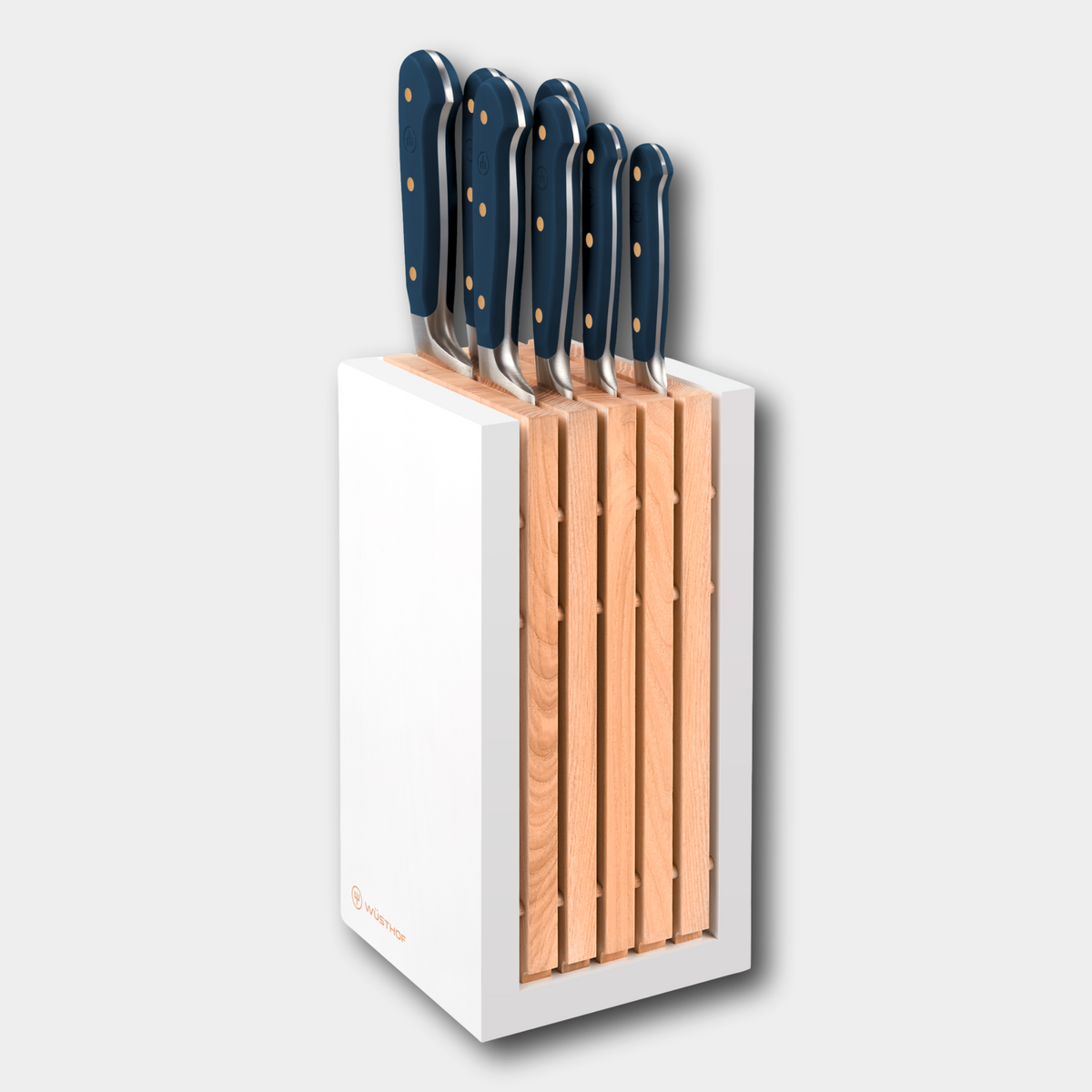 Wusthof Classic 8 Piece Block Set - Wild Blueberry