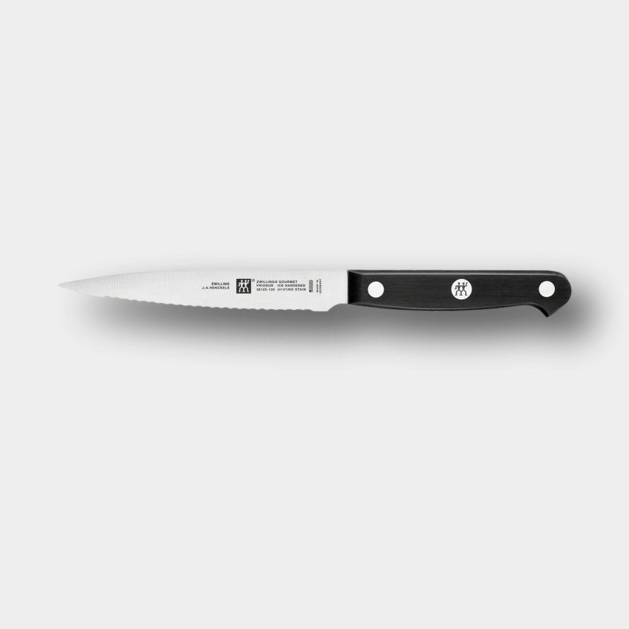 ZWILLING® Gourmet 12cm Serrated Paring Knife
