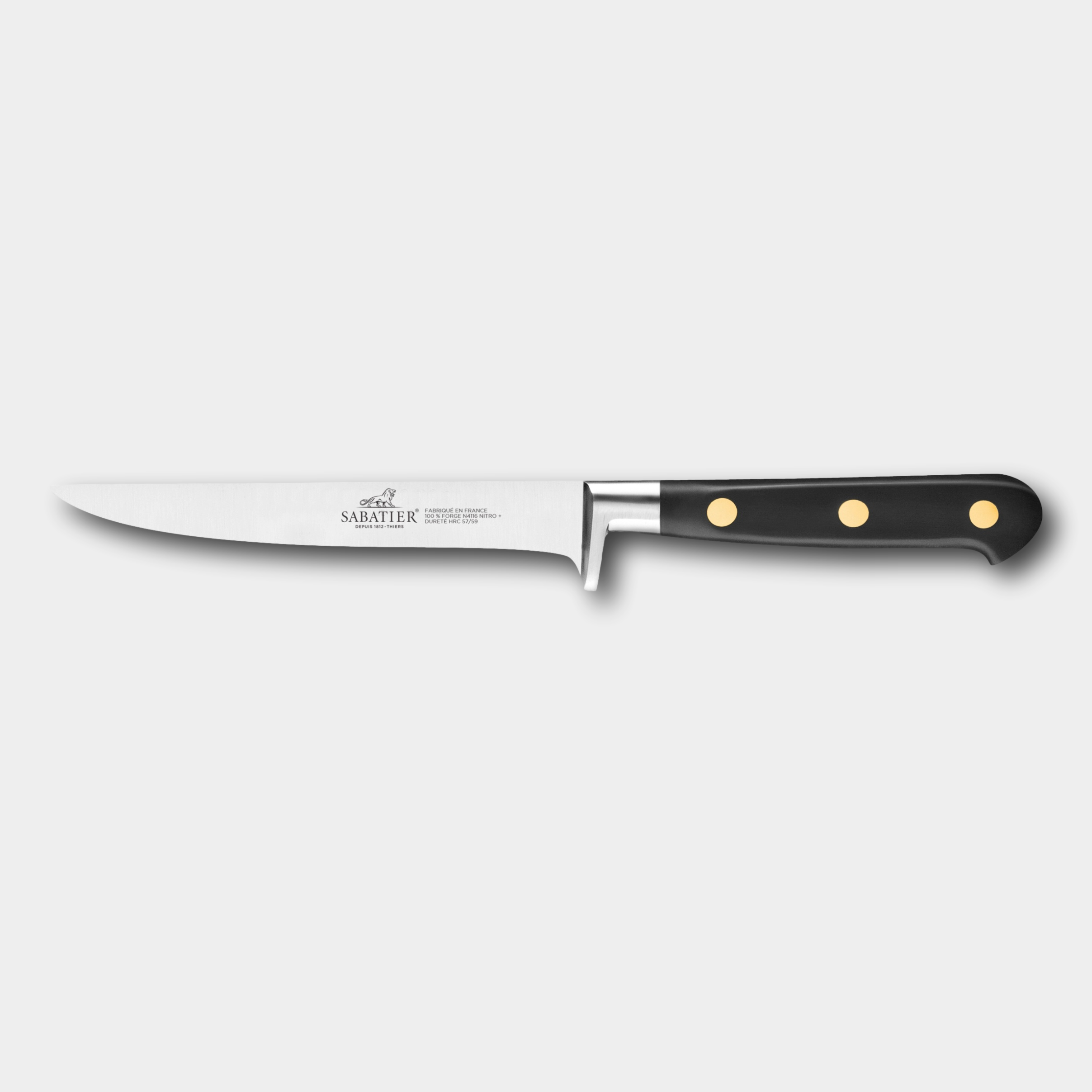 Lion Sabatier Ideal Brass 13cm Boning Knife