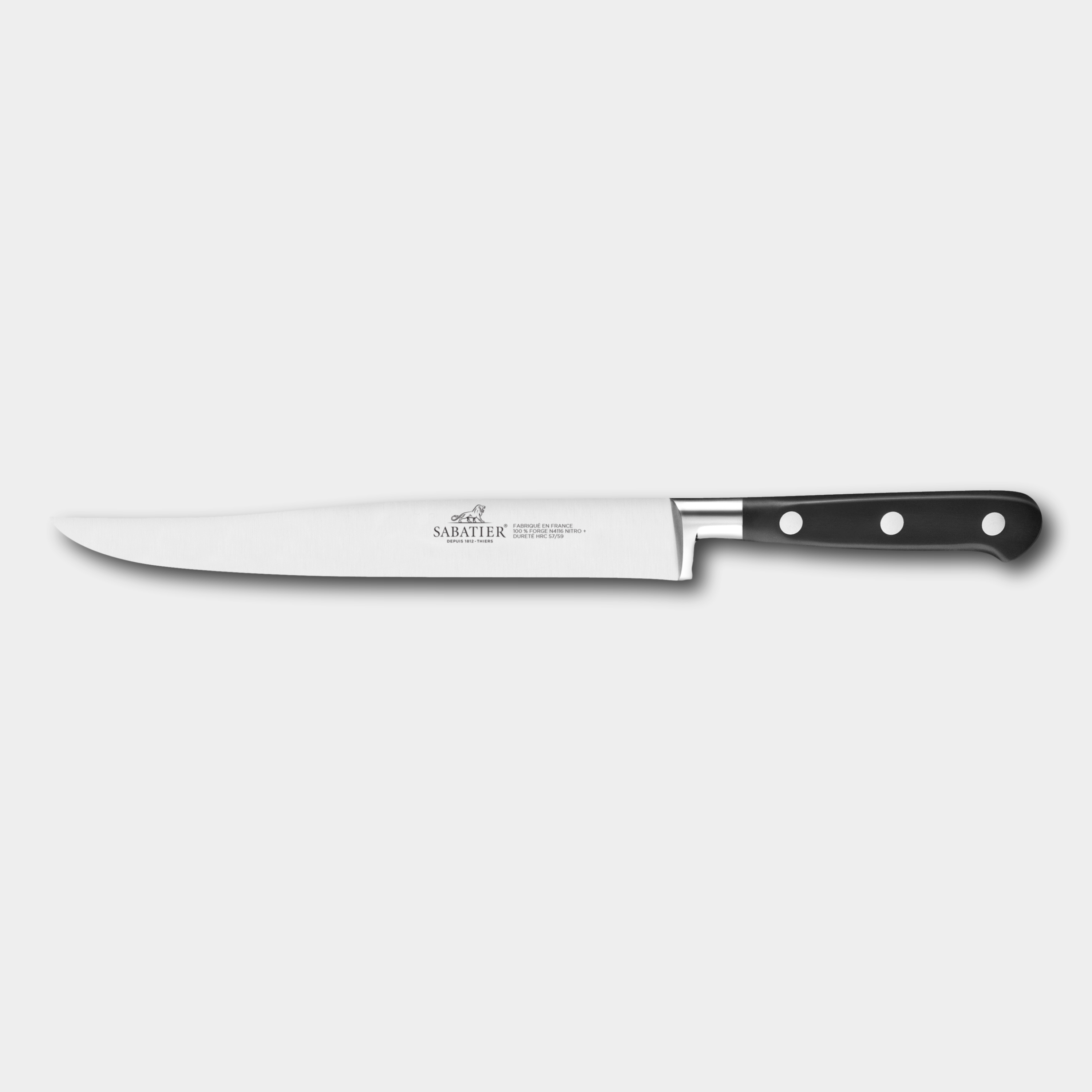 Lion Sabtier Ideal Steel 20cm Yatagan Slicing Knife