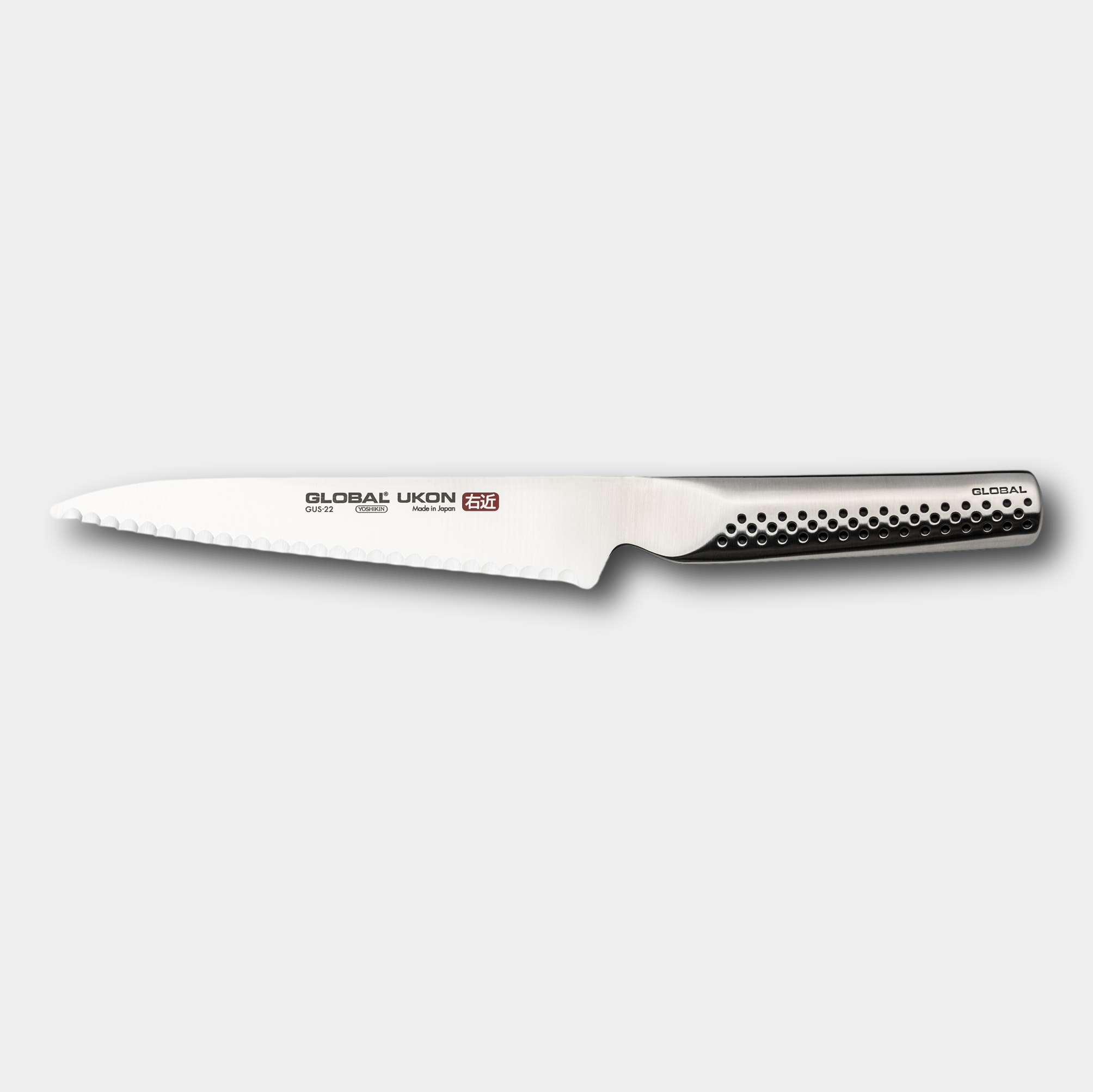 Global UKON Utility Knife 15cm Serrated Edge