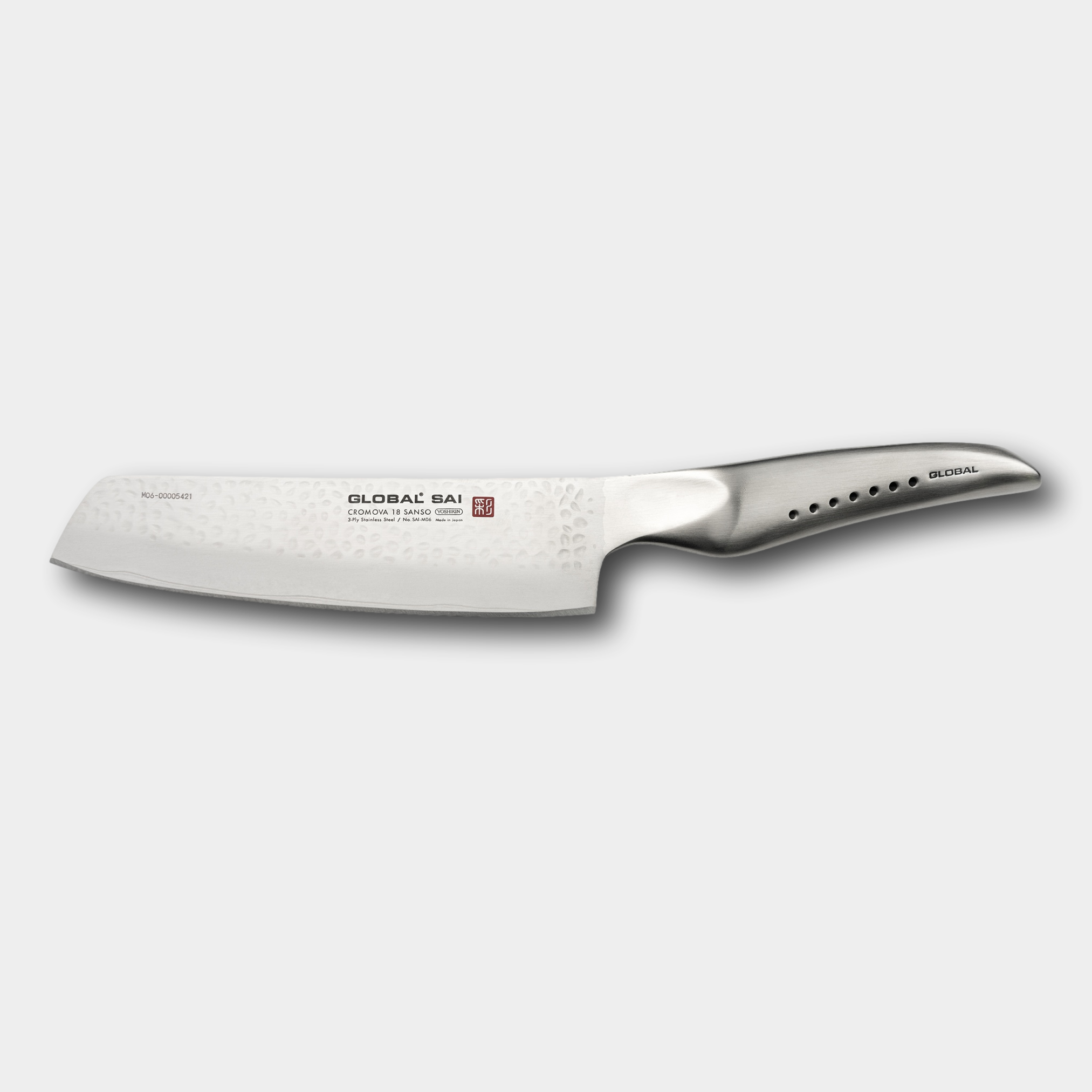 Global Sai Vegetable/Nakiri Knife 15cm