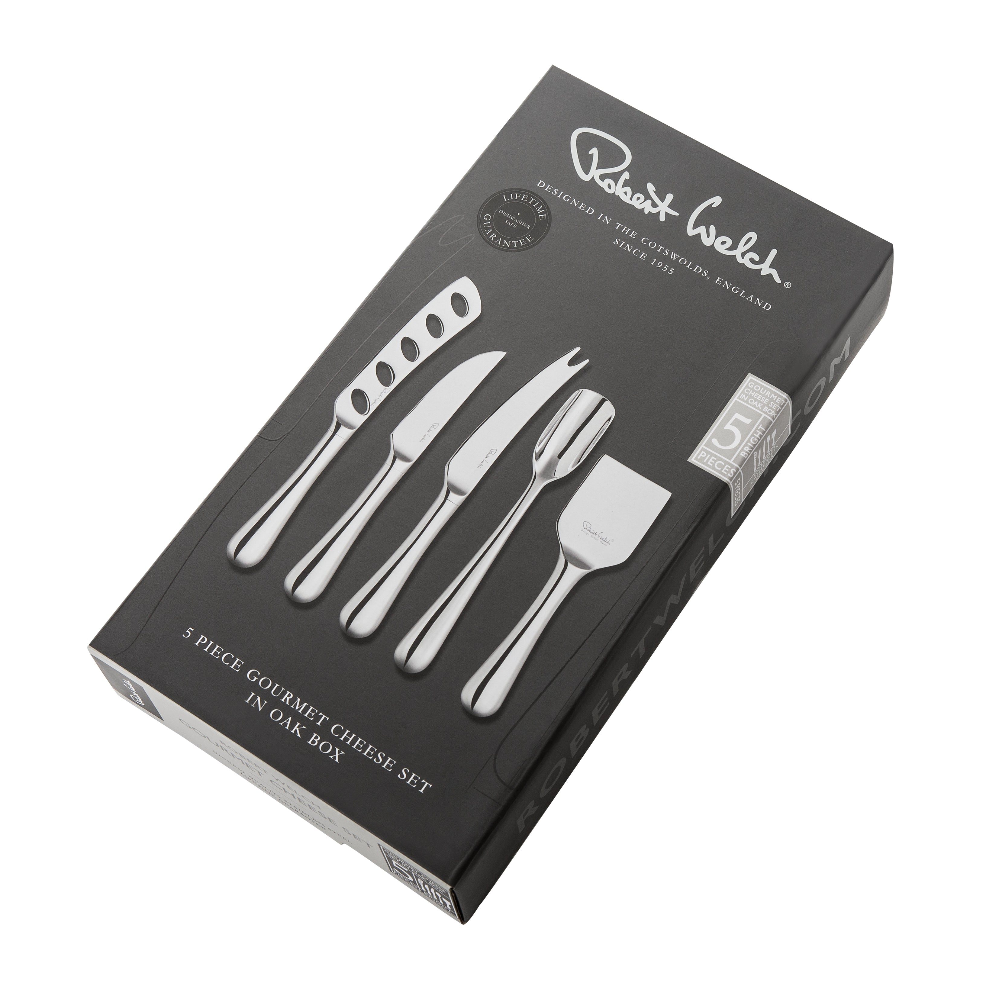 Robert Welch Gourmet Cheese Knife Set, 5 Piece.