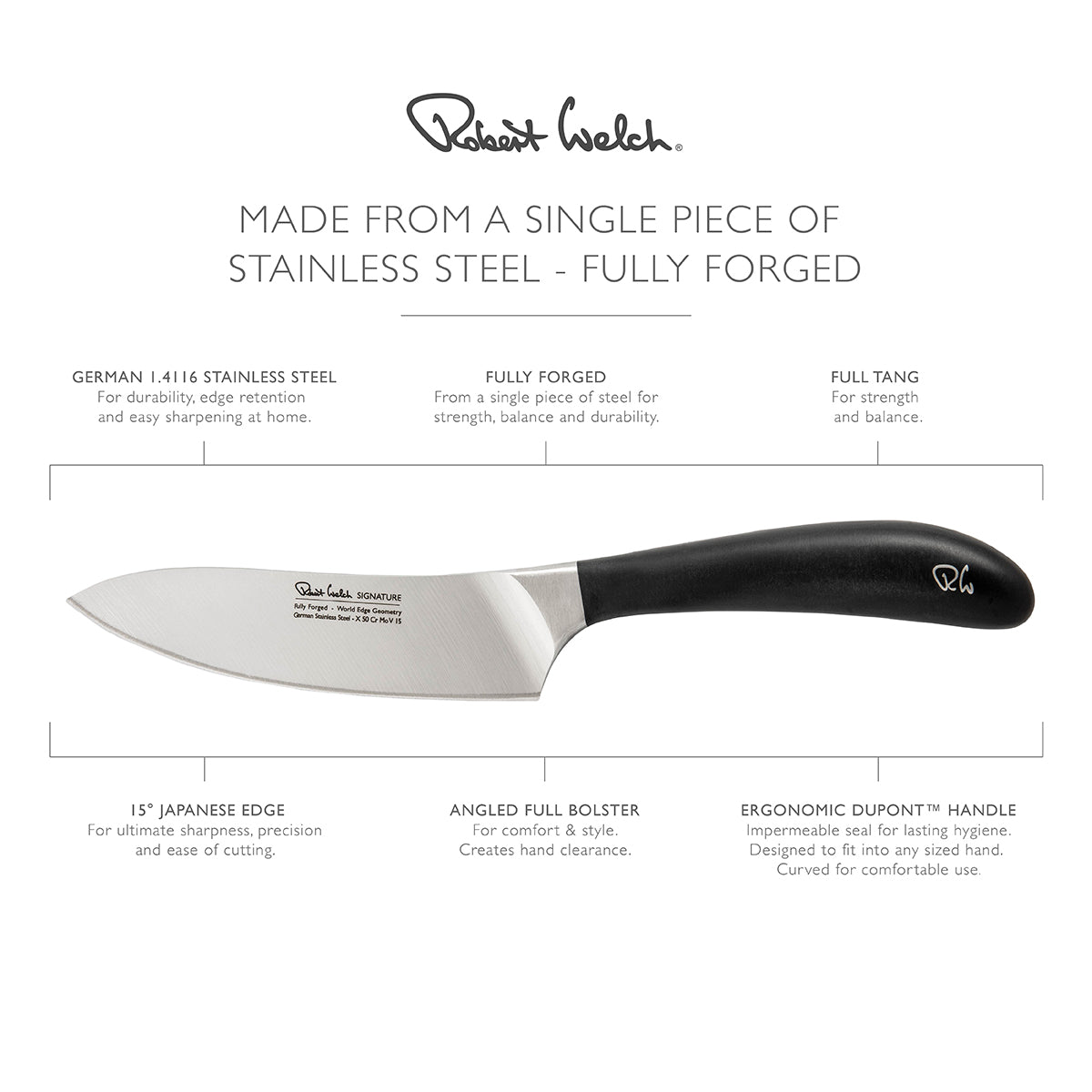 Robert Welch Signature 12cm Cooks Knife
