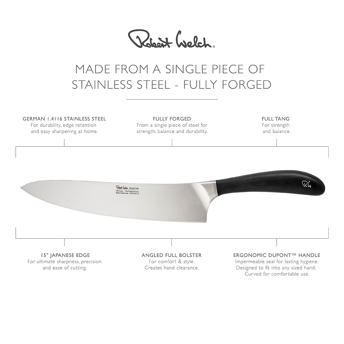 Robert Welch Signature 20cm Cooks Knife