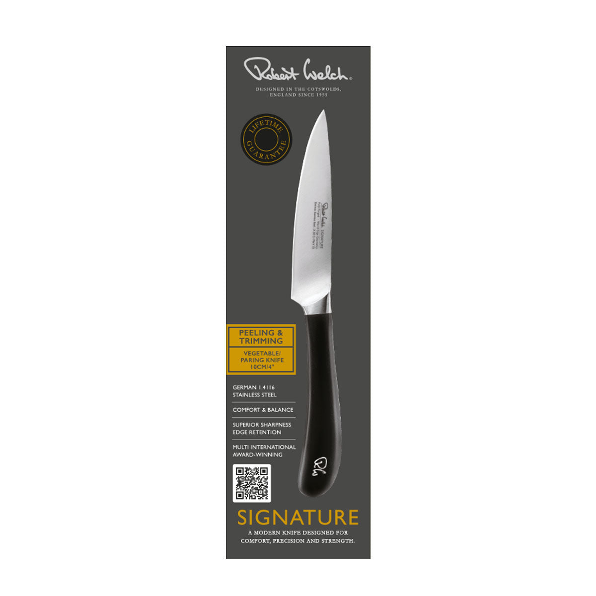 Robert Welch Signature 10cm Vegetable / Paring Knife