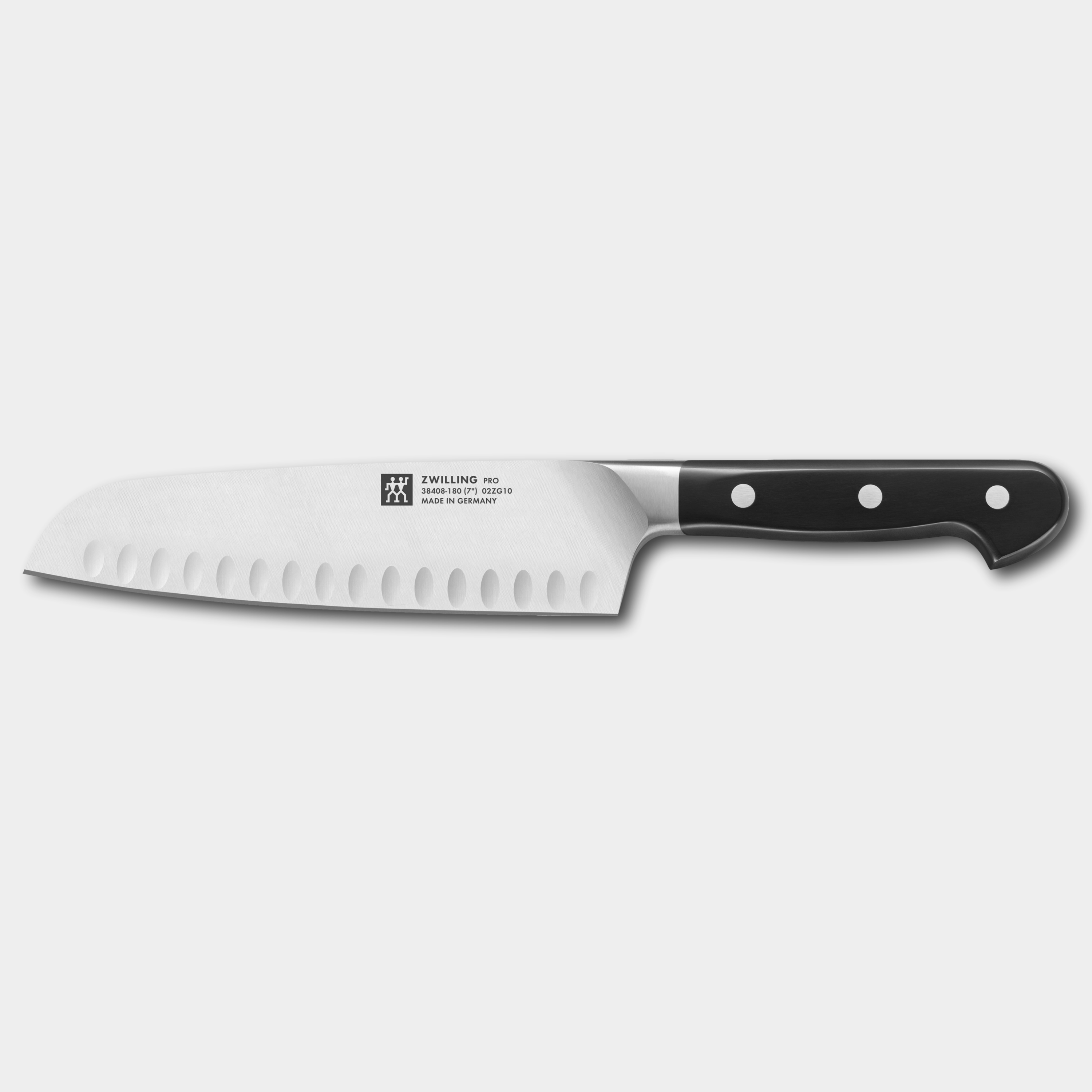 ZWILLING® Pro 18cm Santoku Knife Hollow Edge
