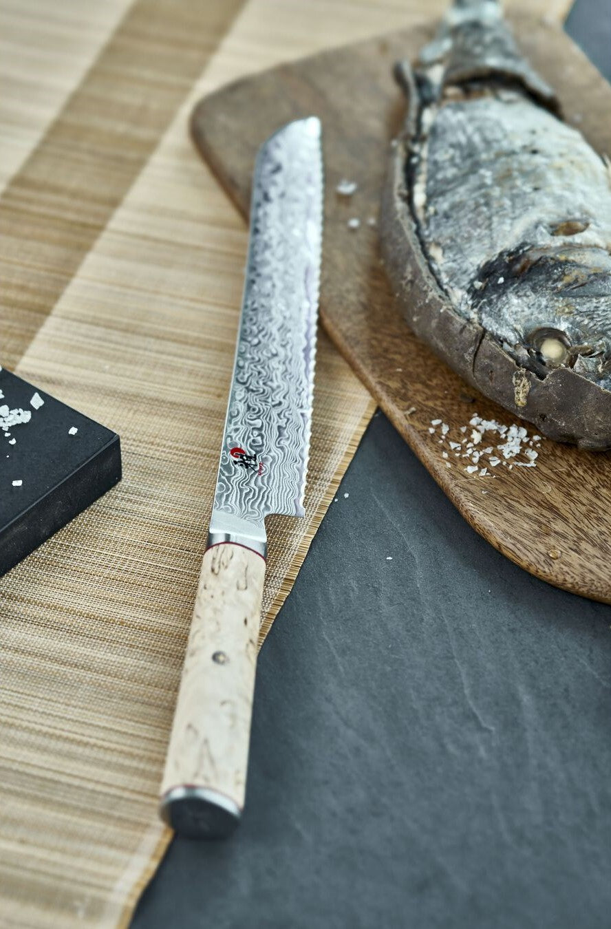 Miyabi 5000 MCD 5 Knife and Oak Block Set
