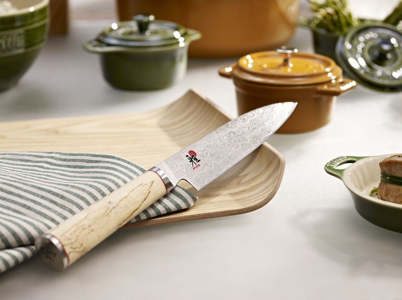 Miyabi 5000 MCD 4-Piece Walnut Knife Block Set – The