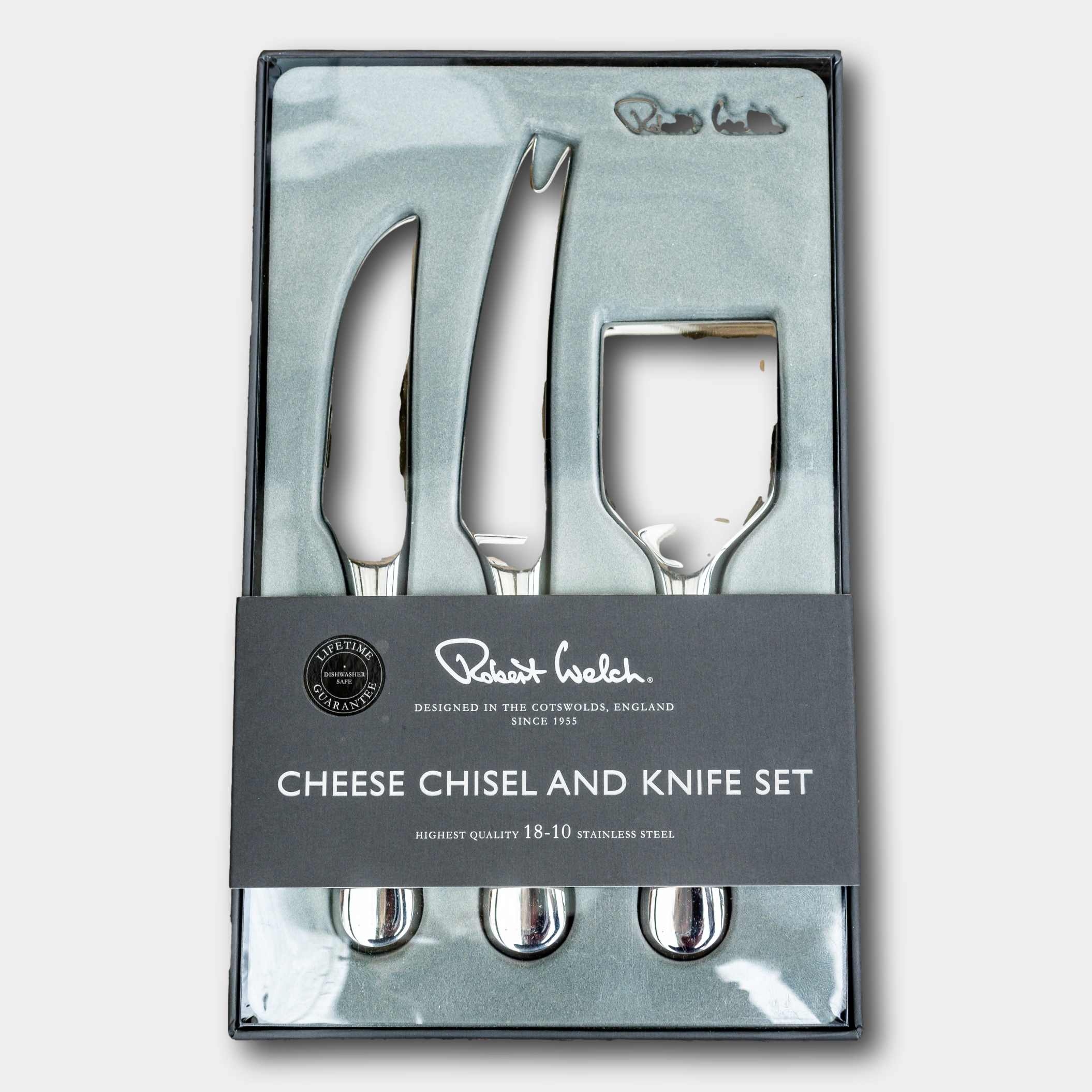 Robert Welch Cheese Chisel and Knife Set 3pc