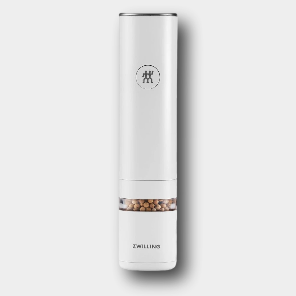 Zwilling® Enfinigy Electric Salt and Pepper Mill - Rechargeable (White)