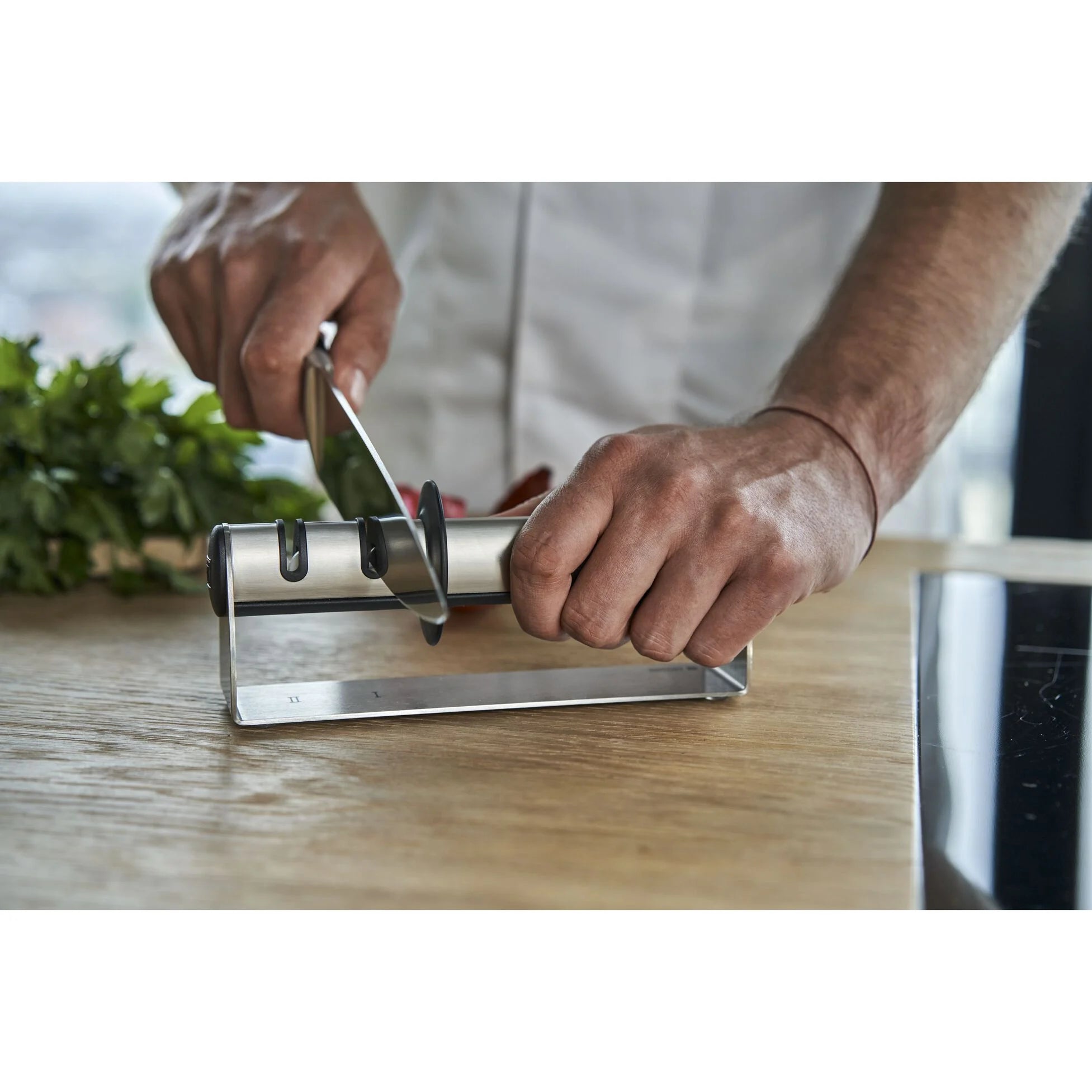 Zwilling Twinsharp Stainless Steel Knife Sharpener