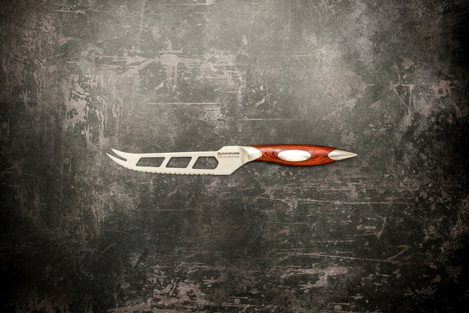 Flint and Flame 5 inch Cheese Knife - FF-5CHEESE-BC - The Cotswold Knife Company