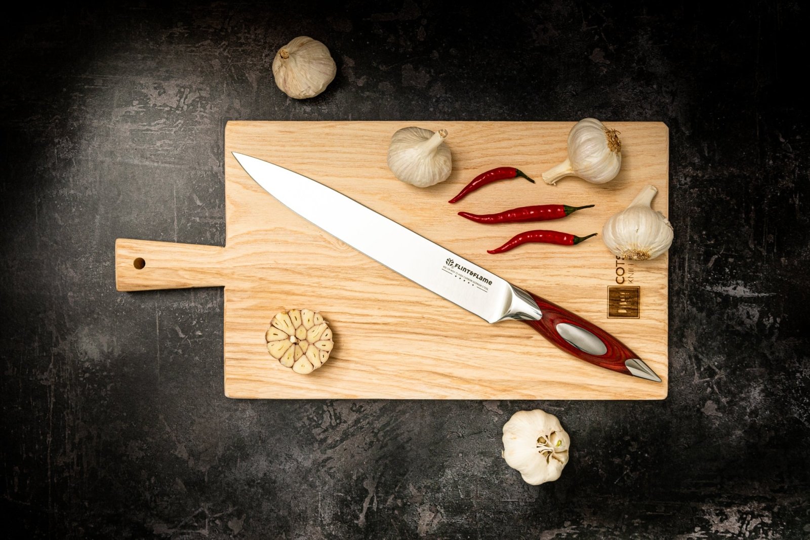 Flint and Flame 9 inch Carving Knife - 1001016 - The Cotswold Knife Company