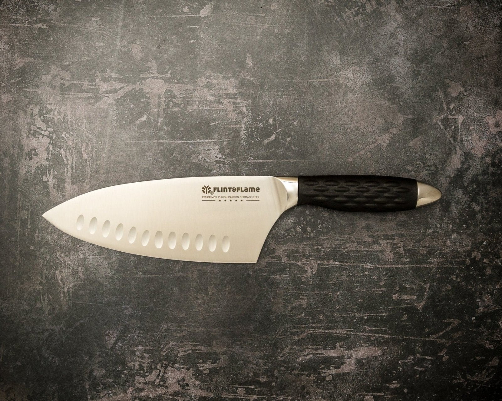 Flint & Flame Pro Series 7" Asian Cleaver - PS-7CHIN-BP - The Cotswold Knife Company