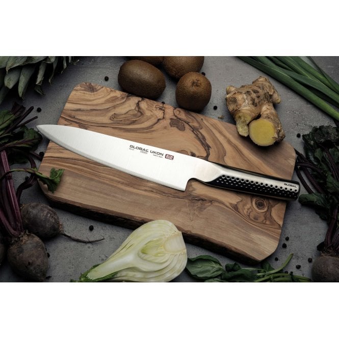 Global UKON Chef's Knife 20cm - GU-01 - The Cotswold Knife Company