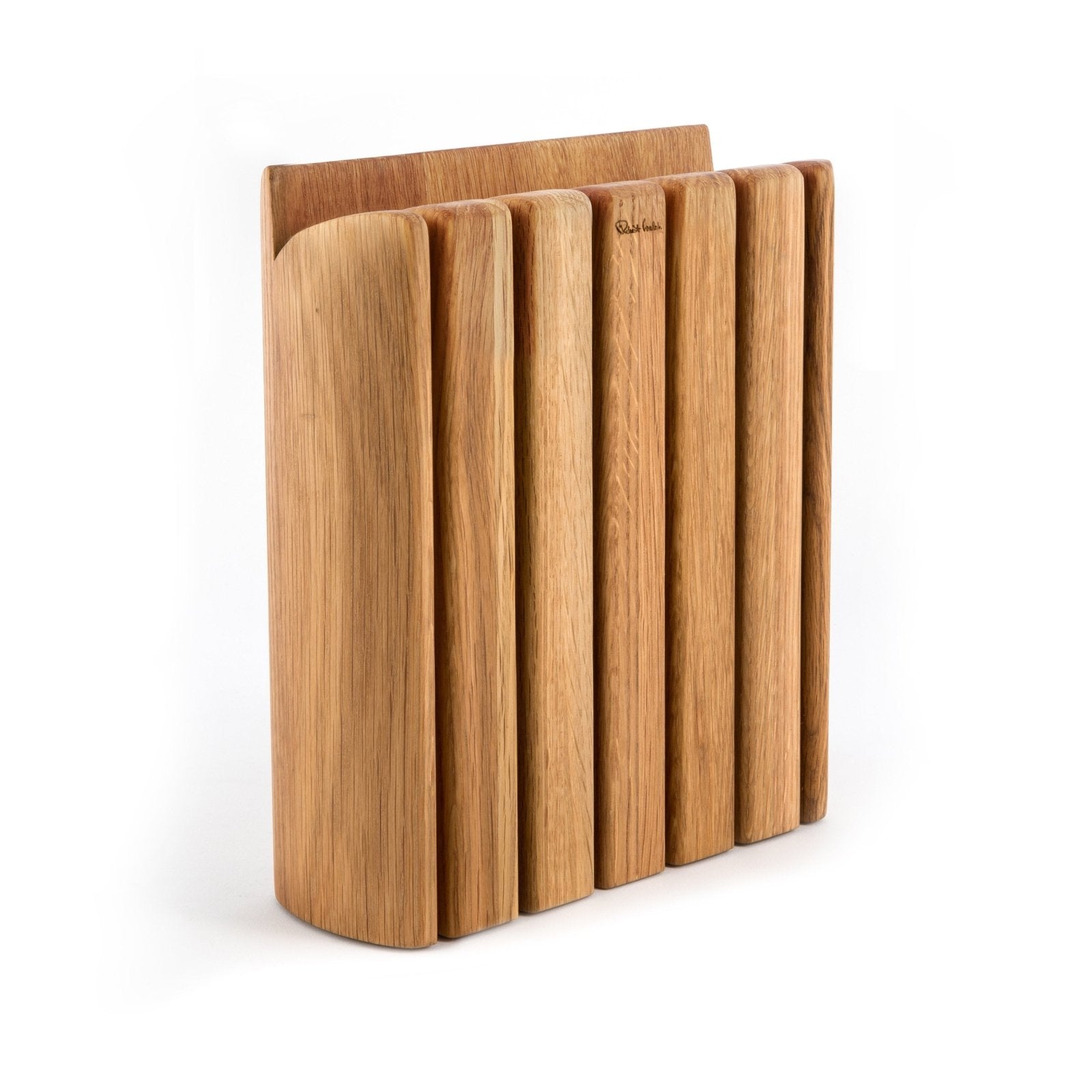 Robert Welch Book Oak Knife Block Set - SIGBO2097V/7 - The Cotswold Knife Company