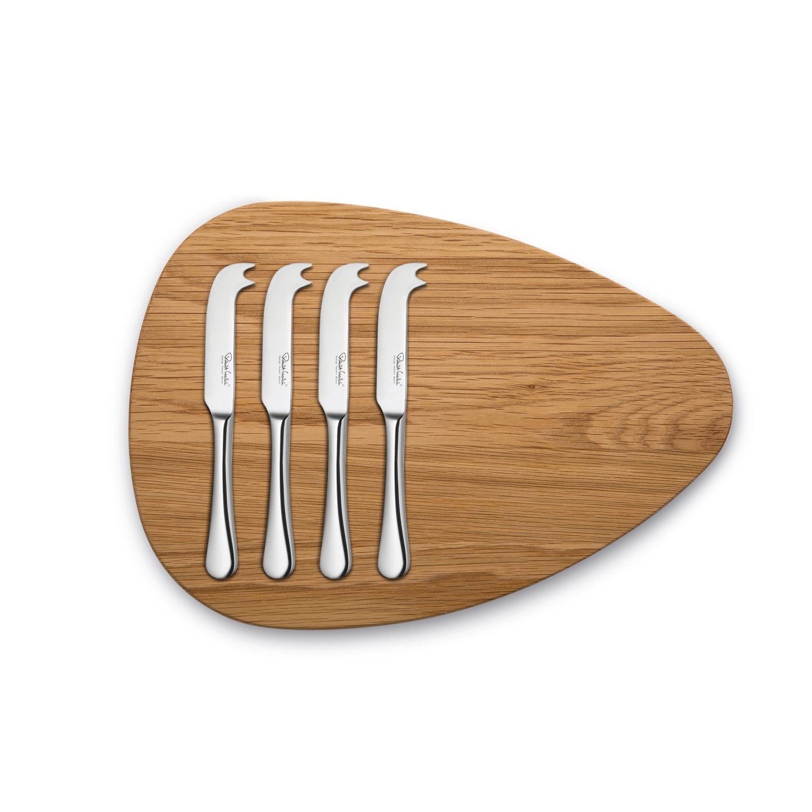 Robert Welch Cheese Serving Set with Oak Board - RADBR10SPEC2 - The Cotswold Knife Company