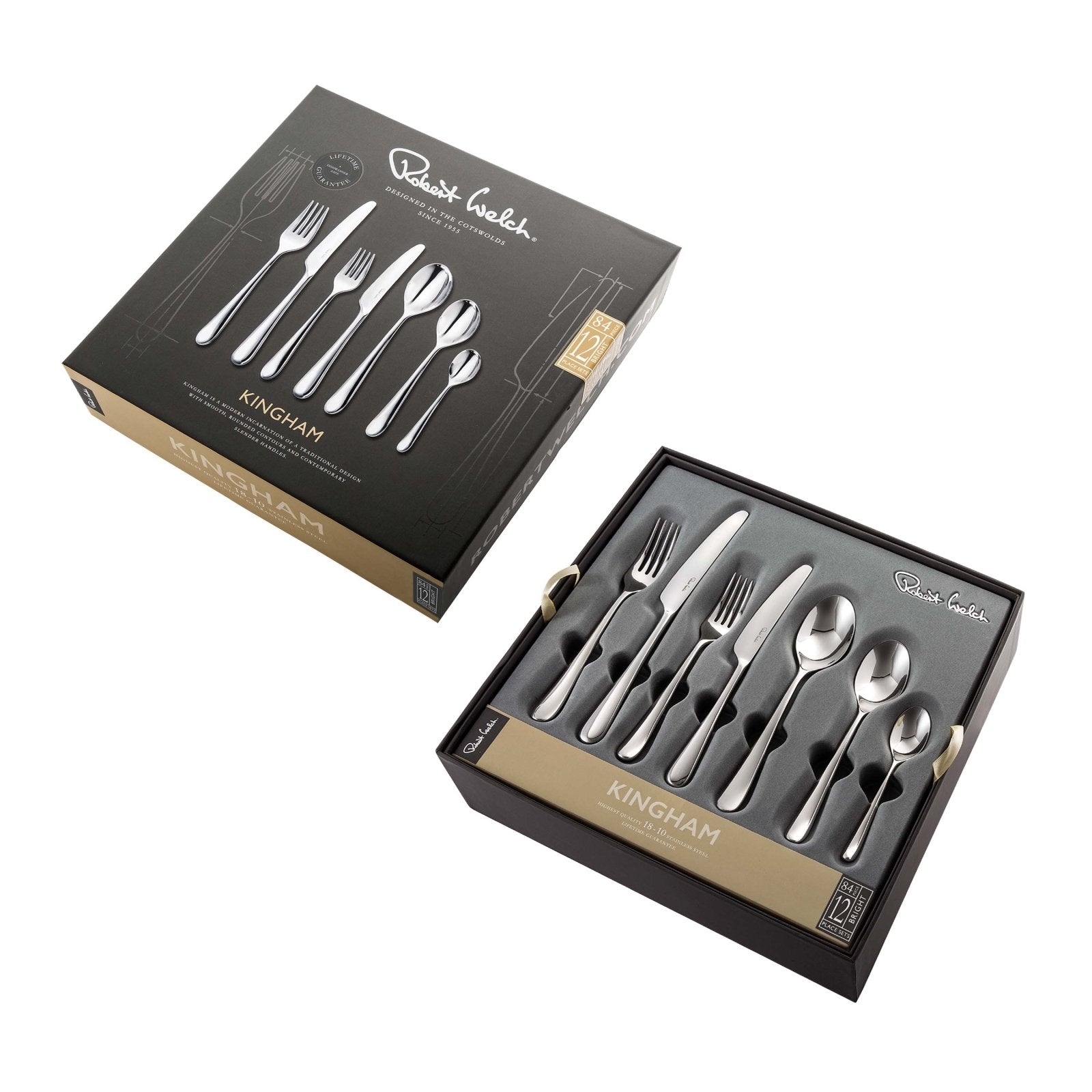 Robert Welch Kingham 84 Piece Set - KIGBR1099V/84 - The Cotswold Knife Company