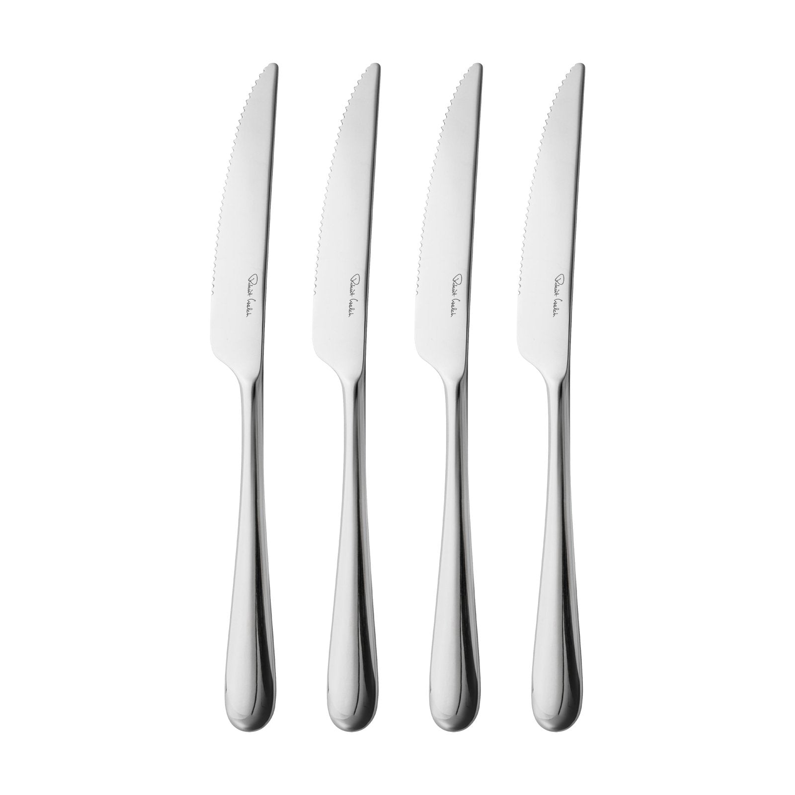 Robert Welch Kingham Steak Knife Set 4 Piece - KIGBR1012V/4 - The Cotswold Knife Company