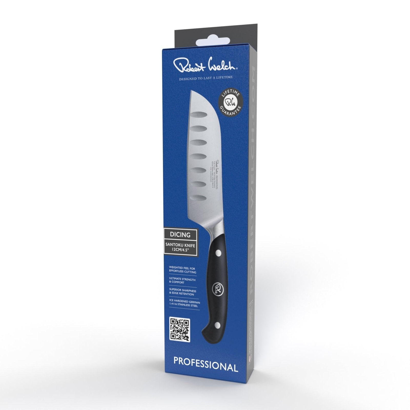 Robert Welch Professional V 12cm Santoku Knife - RWPSA2061V - The Cotswold Knife Company