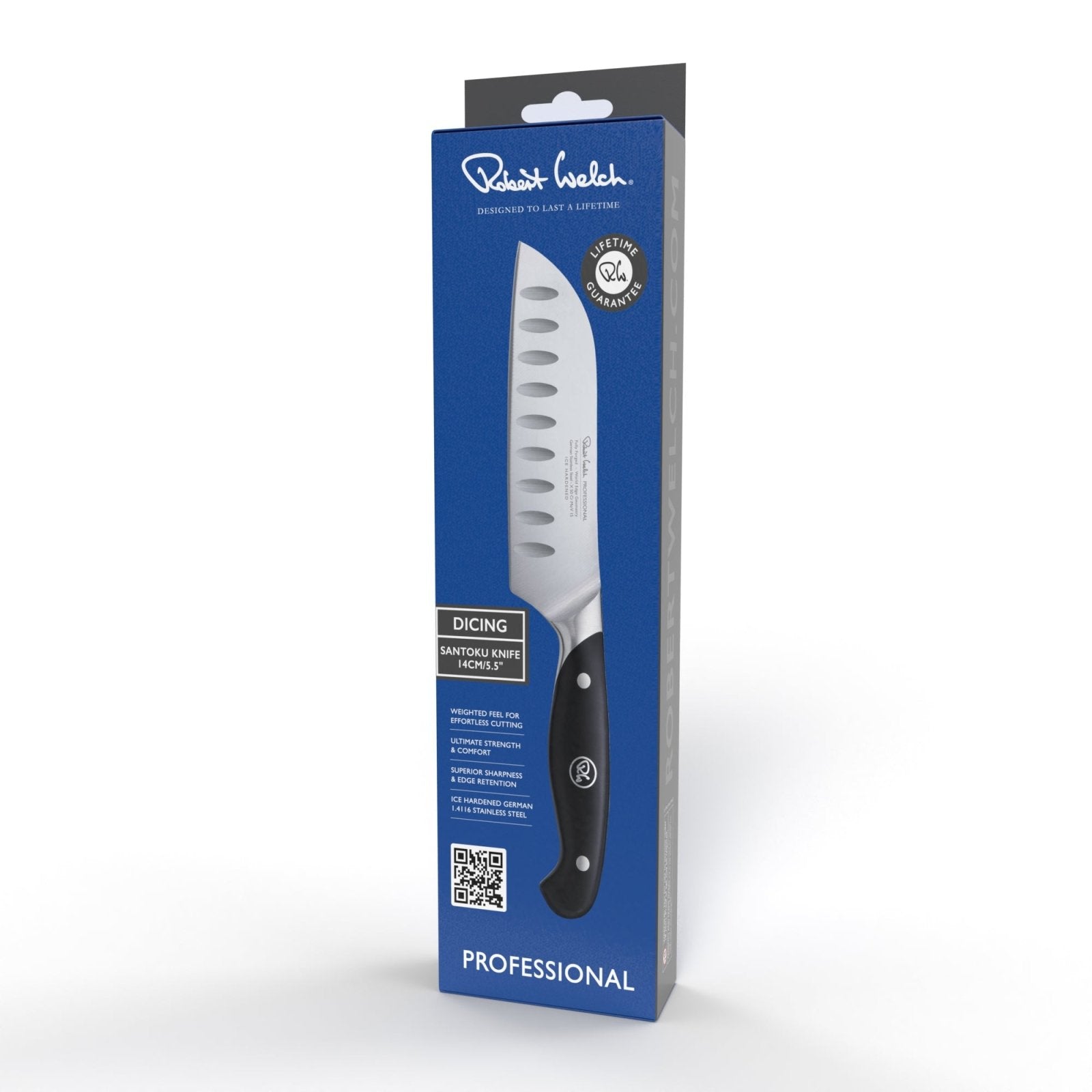Robert Welch Professional V 14cm Santoku Knife - RWPSA2068V - The Cotswold Knife Company