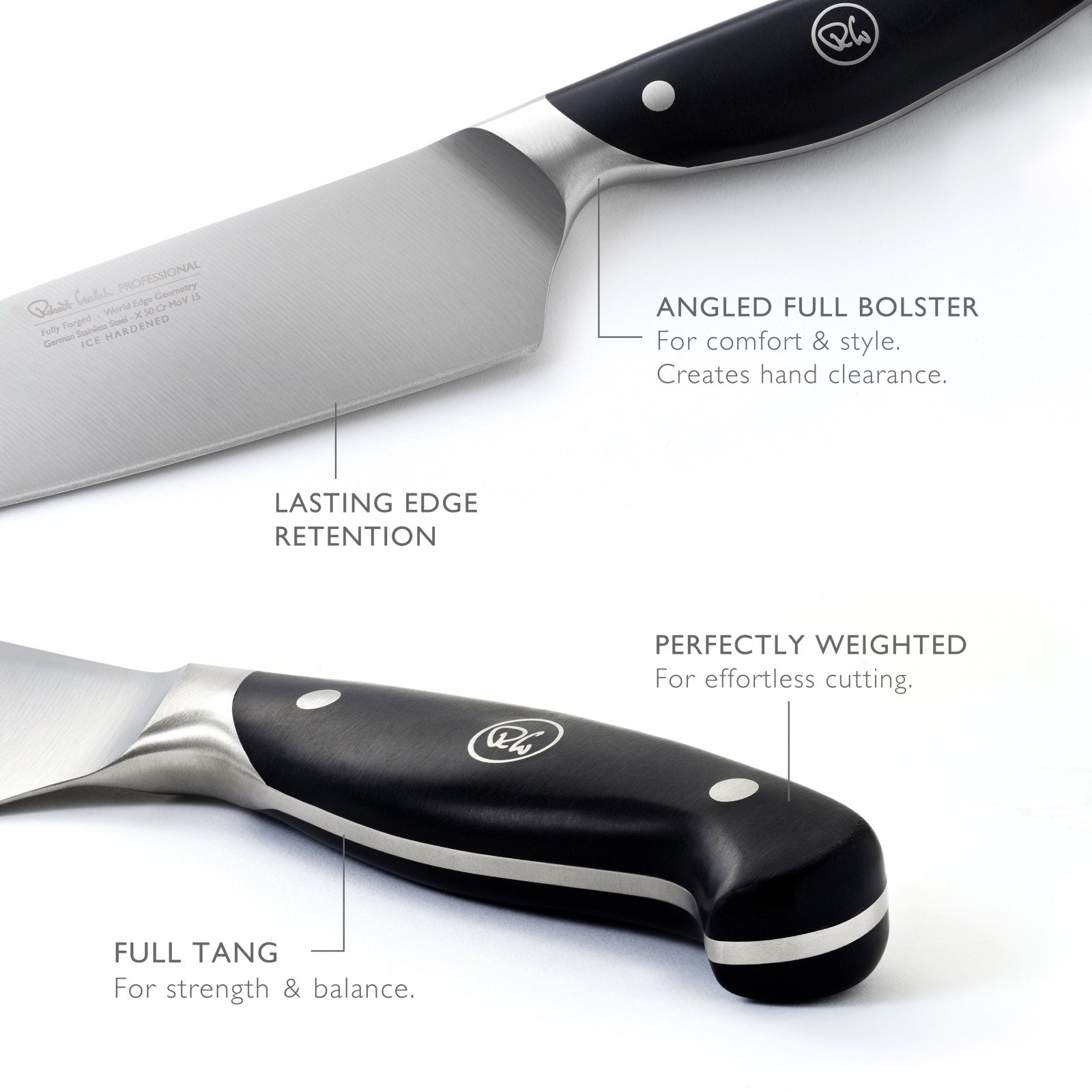 Robert Welch Professional V 9cm Vegetable Paring Knife - RWPSA2083V - The Cotswold Knife Company