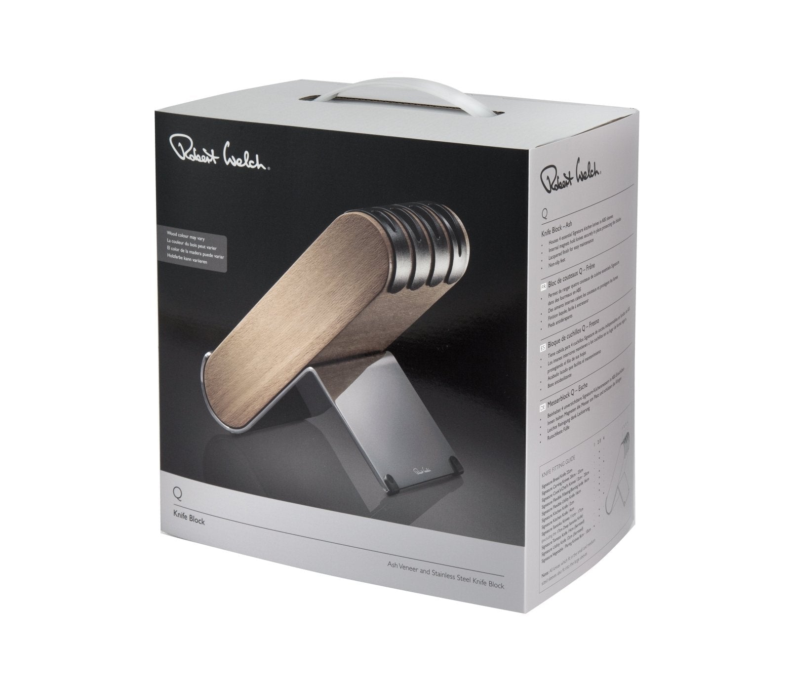 Robert Welch Signature Q Knife Block Set Ash - SIGQA2091V/5 - The Cotswold Knife Company