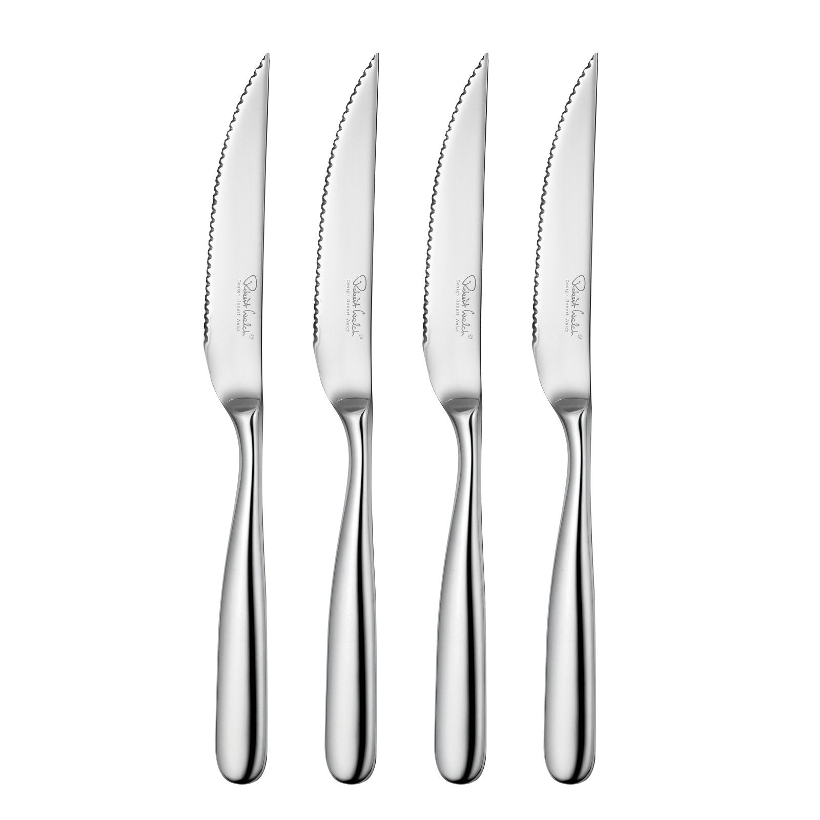 Robert Welch Stanton Steak Knife 4 Piece - STABR1012V/4 - The Cotswold Knife Company