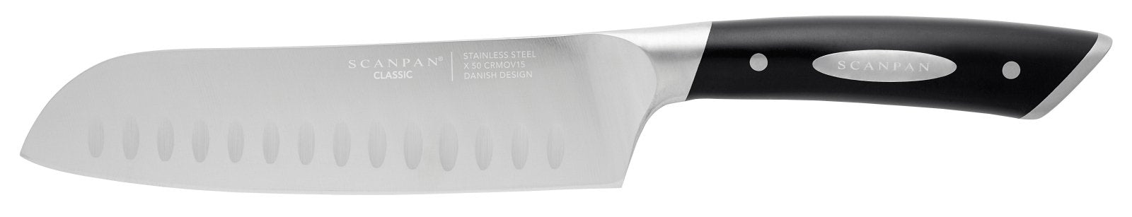 Scanpan Classic 18cm Santoku - SP92551800 - The Cotswold Knife Company