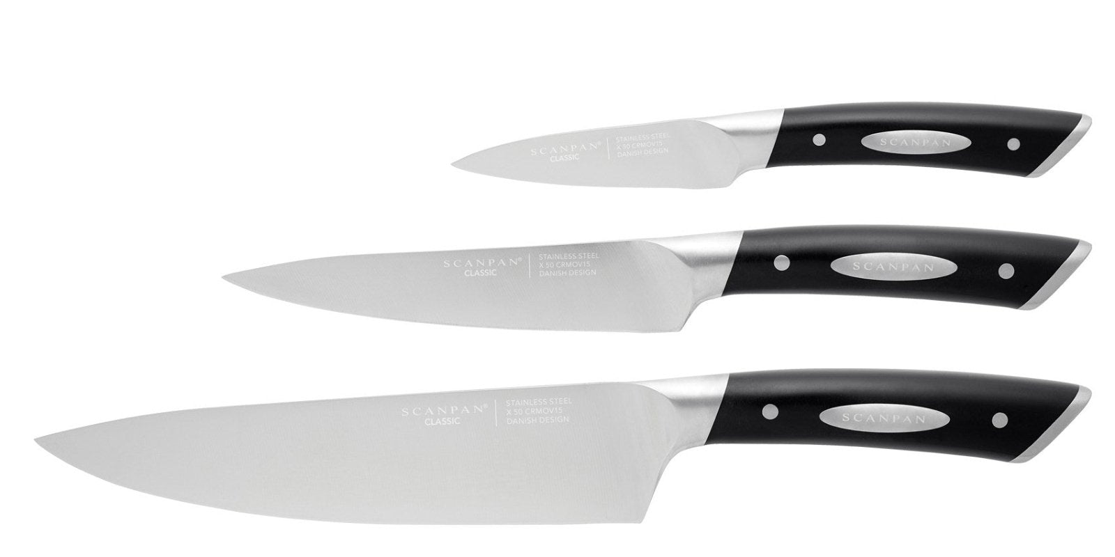 Scanpan Classic 3 Piece Starter Set - SP92001800 - The Cotswold Knife Company