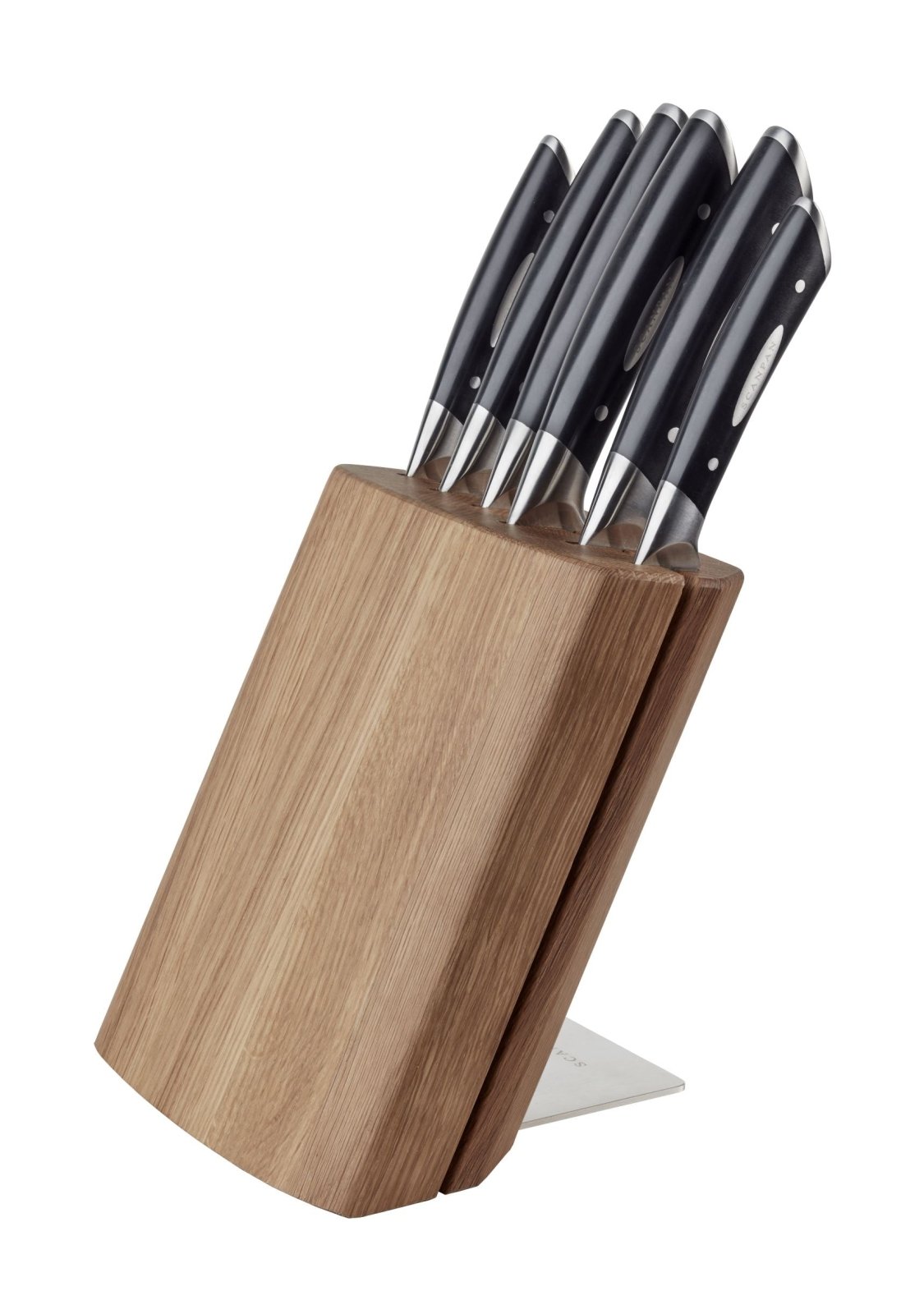 Scanpan Classic 7 Piece Deco Knife Block Set - SP92030700 - The Cotswold Knife Company