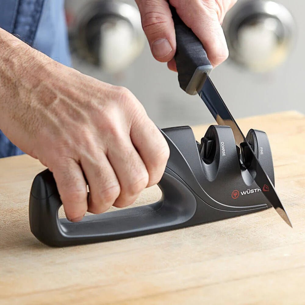 Wusthof 2-Stage Hand Held Sharpener - 3069730102 - The Cotswold Knife Company